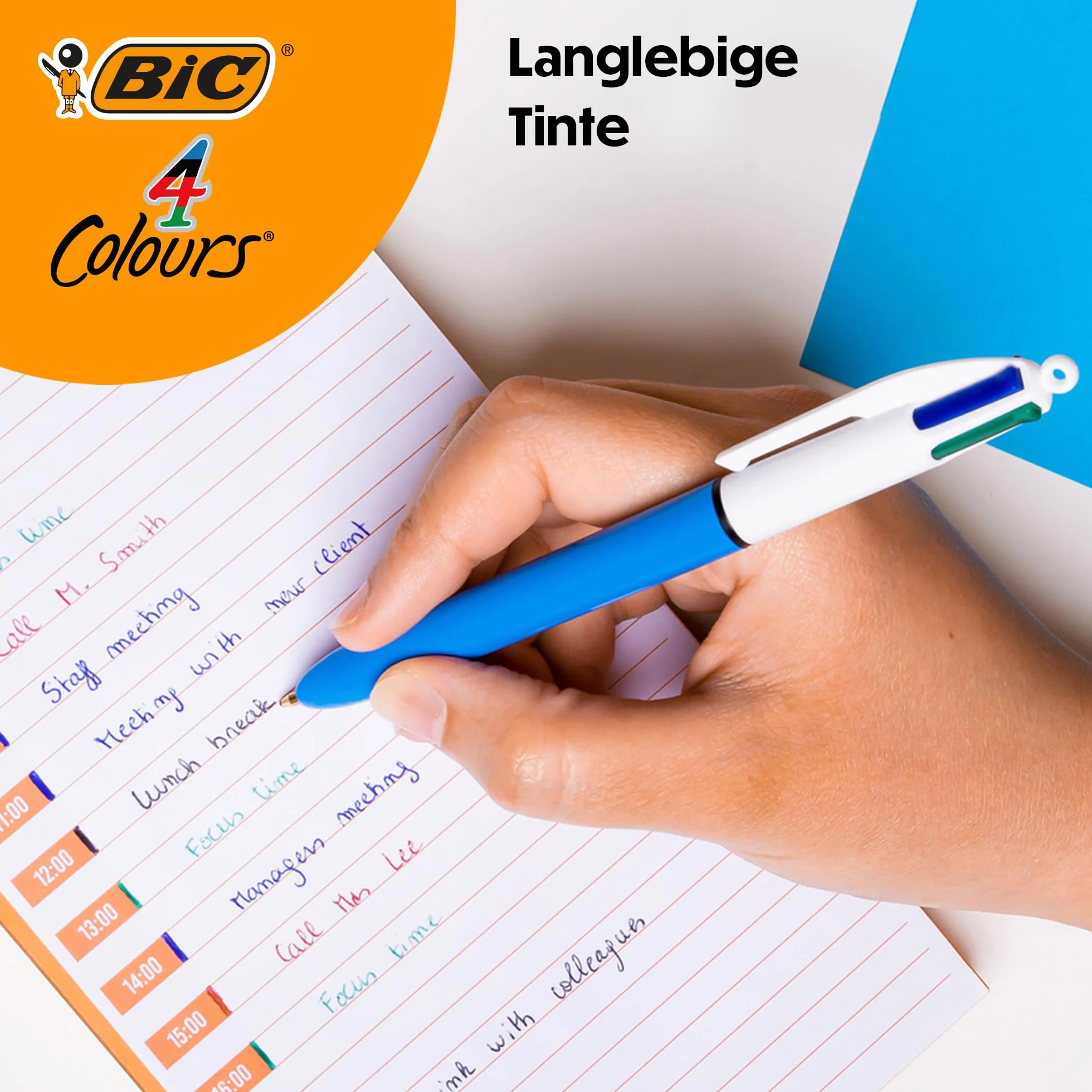 BIC 4 Colours Original Długopis mix AST Pudełko 12szt