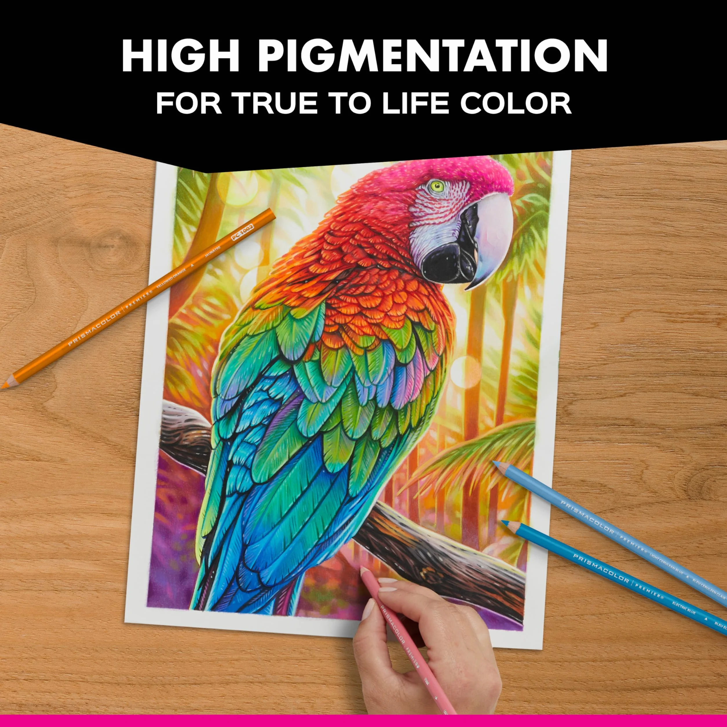 PRISMACOLOR 92885T Premier Kolorowe kredki, miękki rdzeń, 36 sztuk