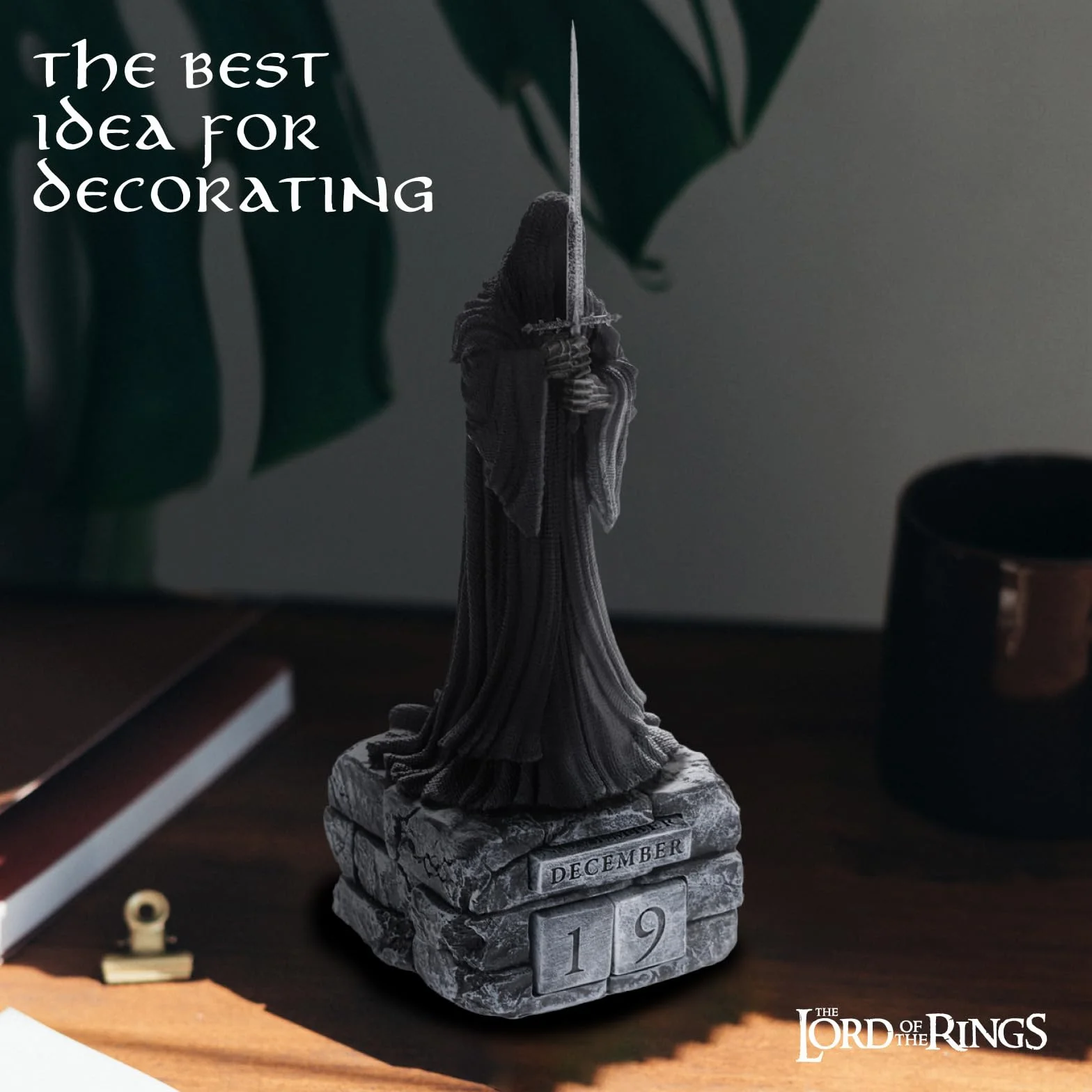 Grupo Erik The Lord Of The Rings Perpetual Calendar Flip Desk Calendar