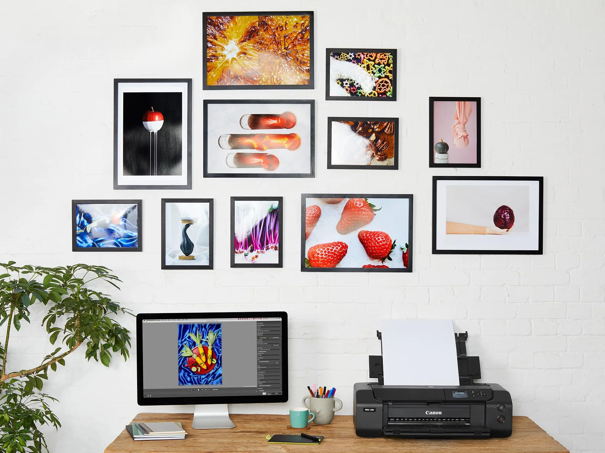 Canon Papier fotograficzny SG-201 Plus jedwabisty połysk DIN A4 20 arkuszy 260 g/m2