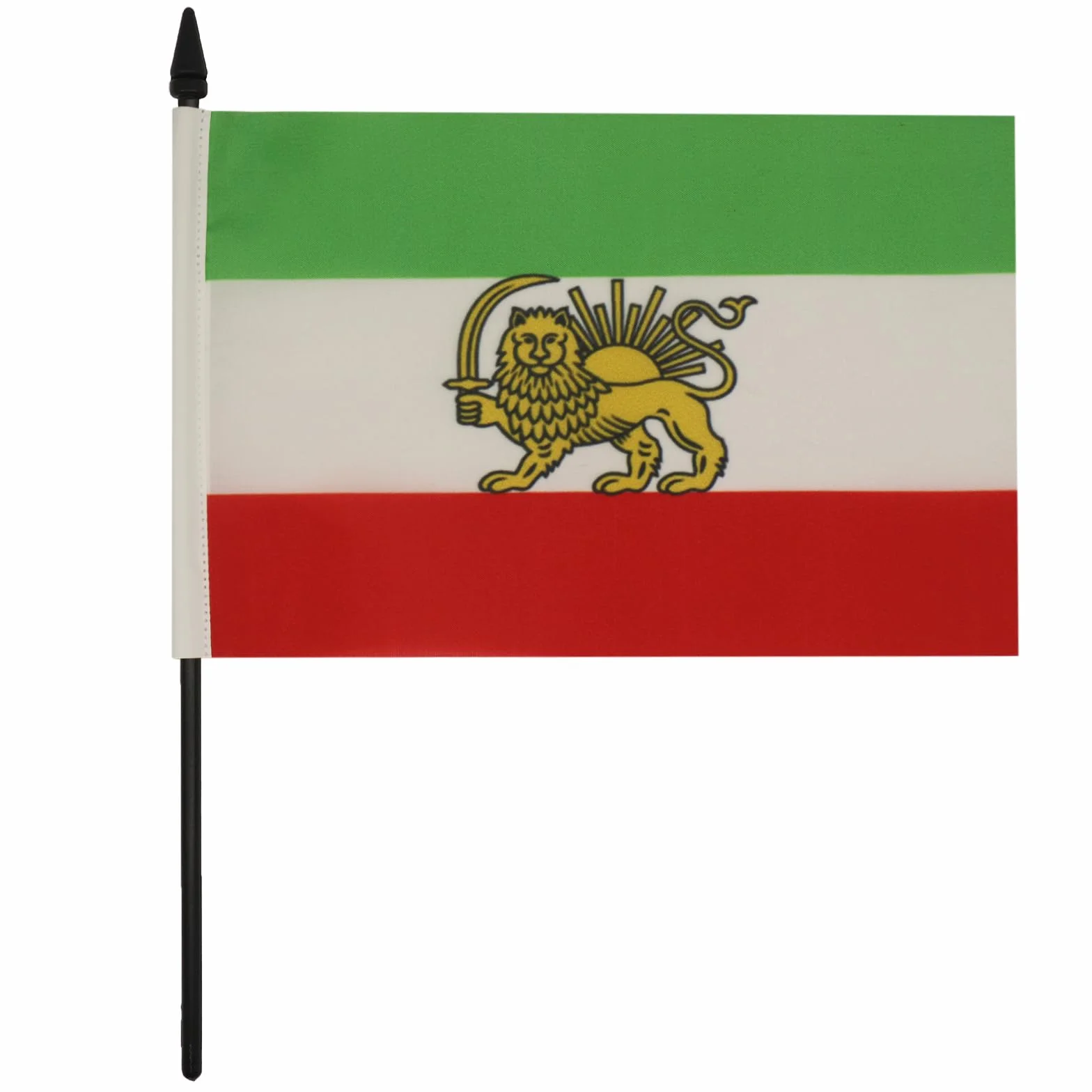 Drapeau de Table Iran Ancienne Perse, 21cm x 14cm