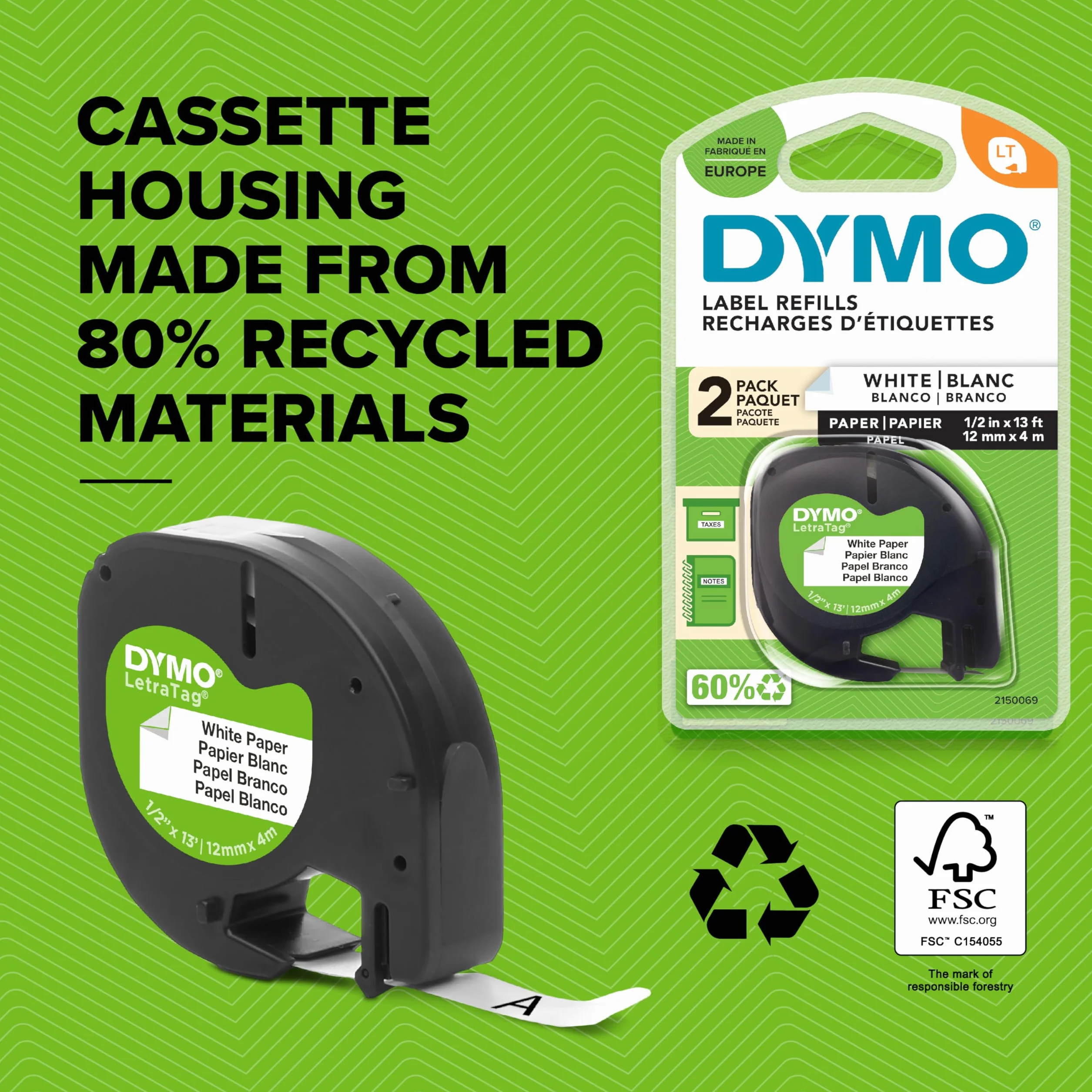 Dymo LetraTag LT-100H Label Maker Starter Kit Ręczna drukarka etykiet