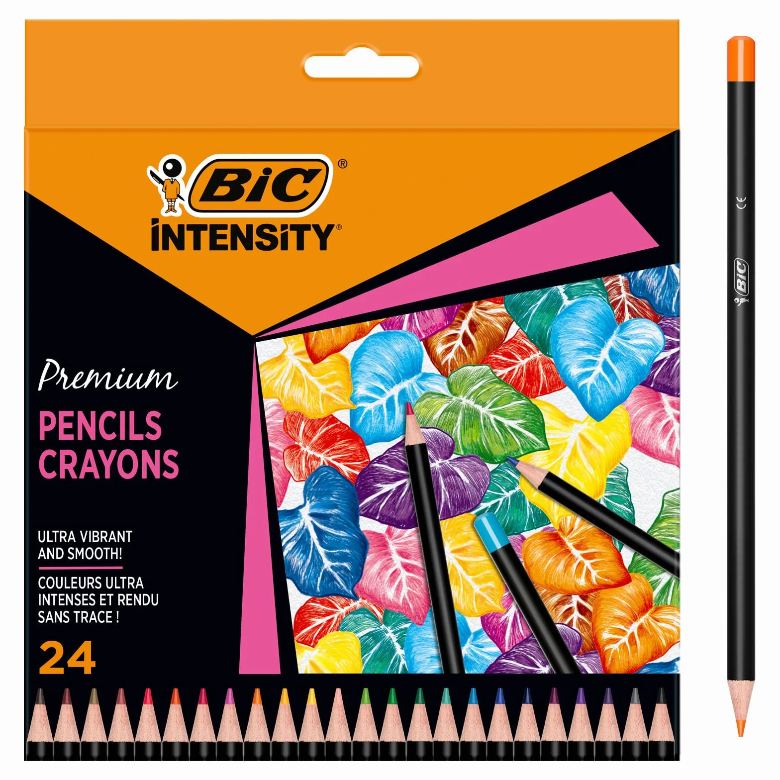 BIC Intensity Premium Kredki ołówkowe Pudełko 24 szt