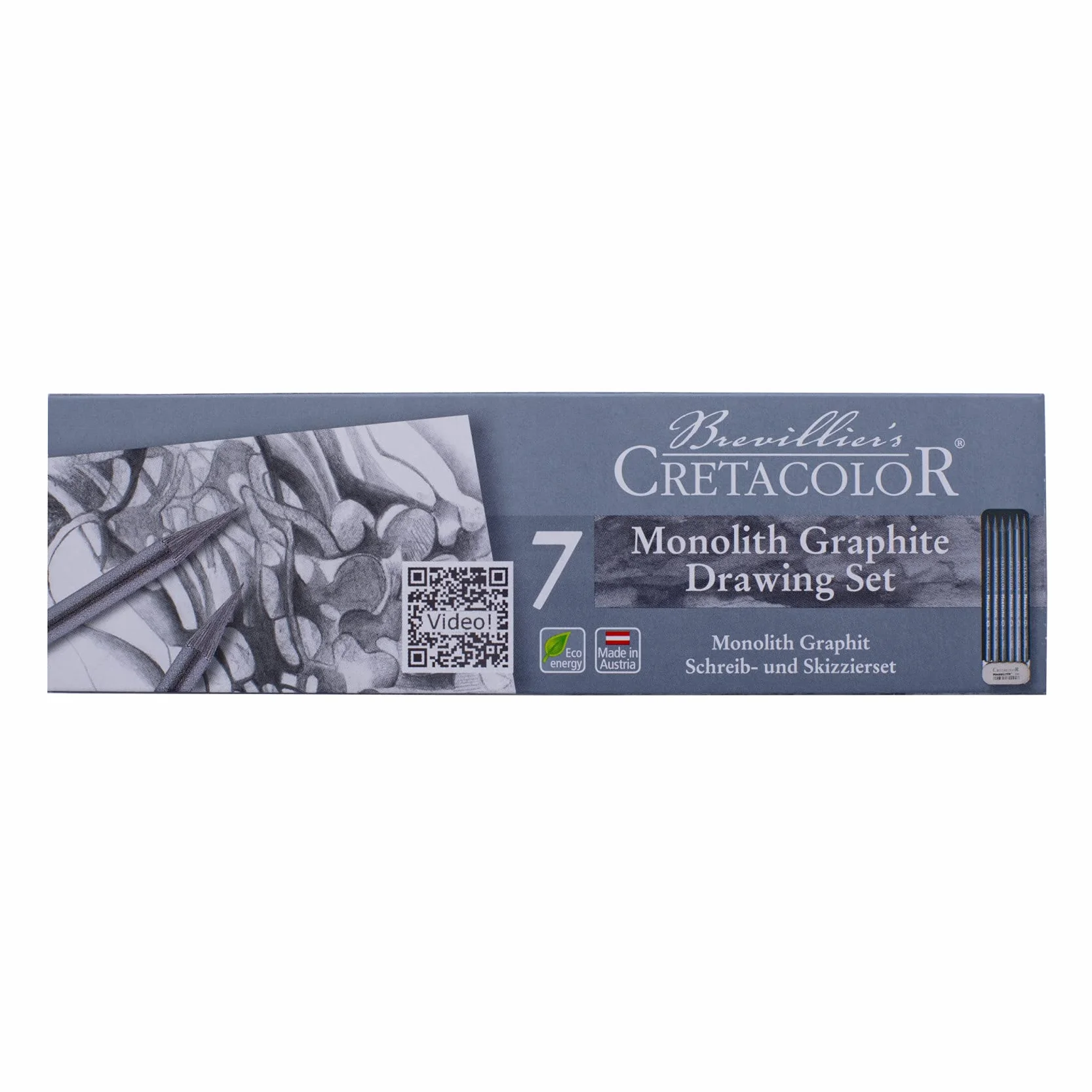 Cretacolor 204 zestaw 26 kieszeni 7-częściowy