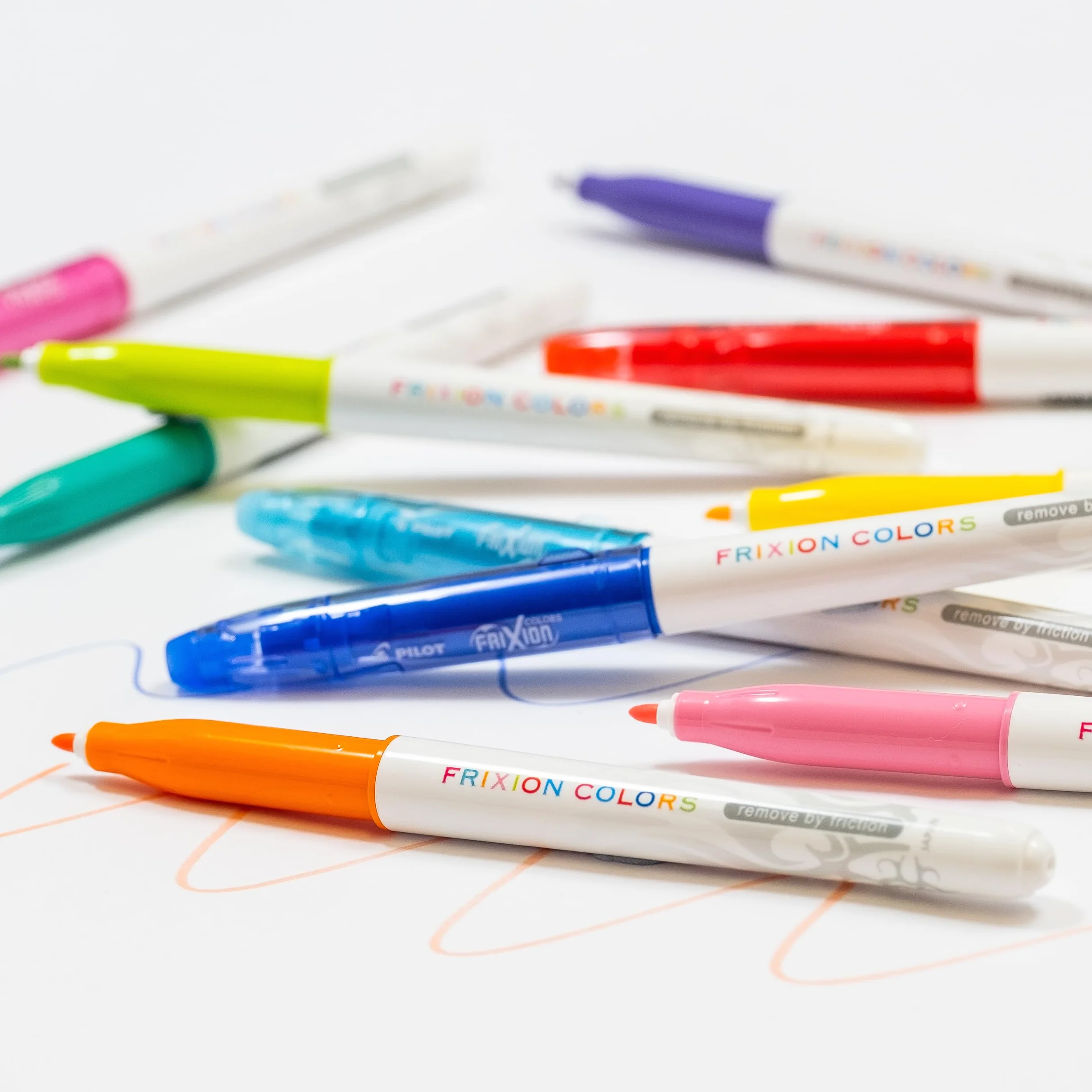 Pilot Pen Frixion Marker, Wielokolorowy, 12 sztuk