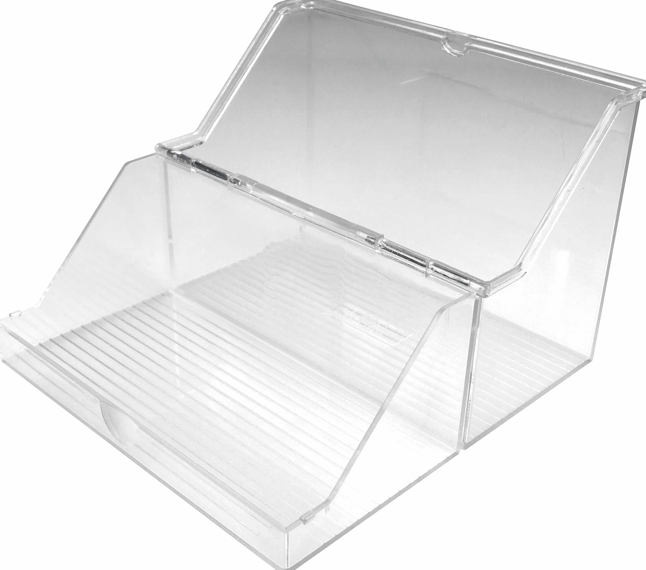 helit H6214602 - fiszki pudełko "the index" DIN A6 poprzeczne, małe kartki, przezroczyste na ok. 400 kart