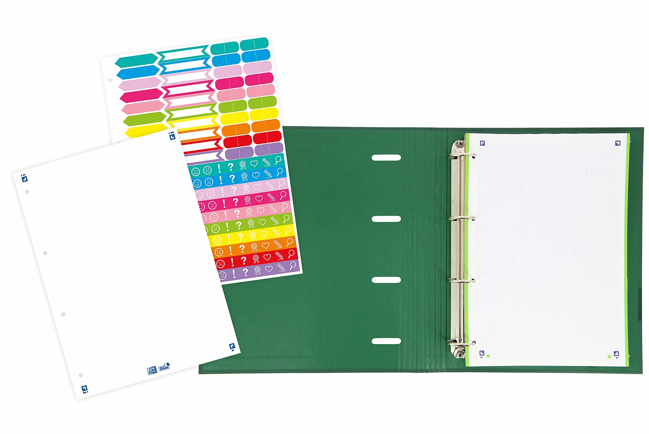 Oxford 400160533 Segregator, Zielony, A4