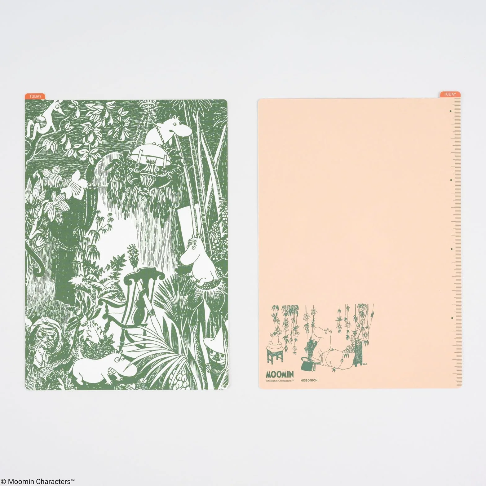 Akcesoria Hobonichi Techo – Moomin: Deska do kreślenia Hobonichi na format A5 (Jungle Game)