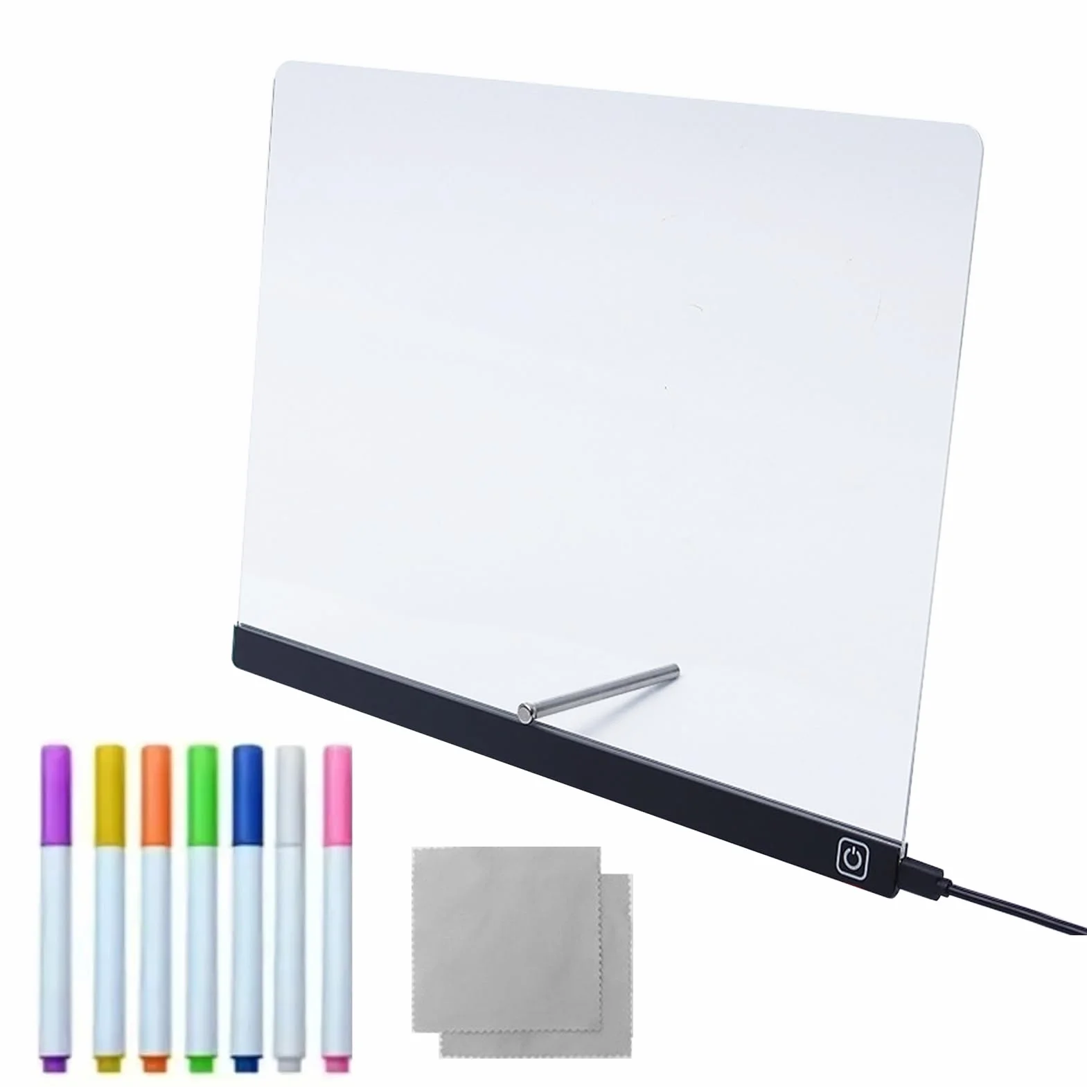Keyubria Akrylowa Tablica Kreślarska LED Dry Erase Board