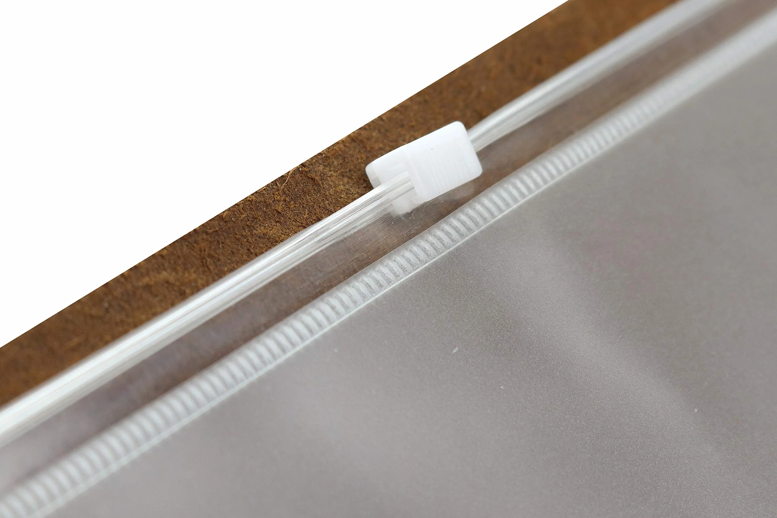 Zapinany Na Zamek Piórnik Z Uchwytem Na Karty Kraft – 21 X 11 Cm (8,25 X 4,25 Cala) – 2 Sztuki Akcesoriów Do Dziennika Podróżnego Z Możliwością Ponownego Napełniania – Rozmiar Standardowy