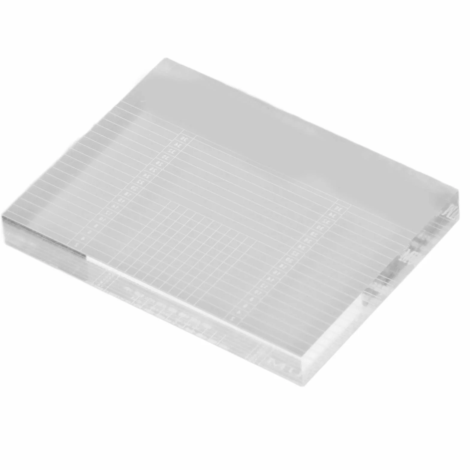 VTA Azymut Linijka LP Gramofon VTA Regulacja Balansu Linijka Tone Ramię Wkładka Skala Wyrównania do Pomiaru Wyważania Gramofon Winylowy, Wysoka Rozdzielczość, Przezroczysty Akryl