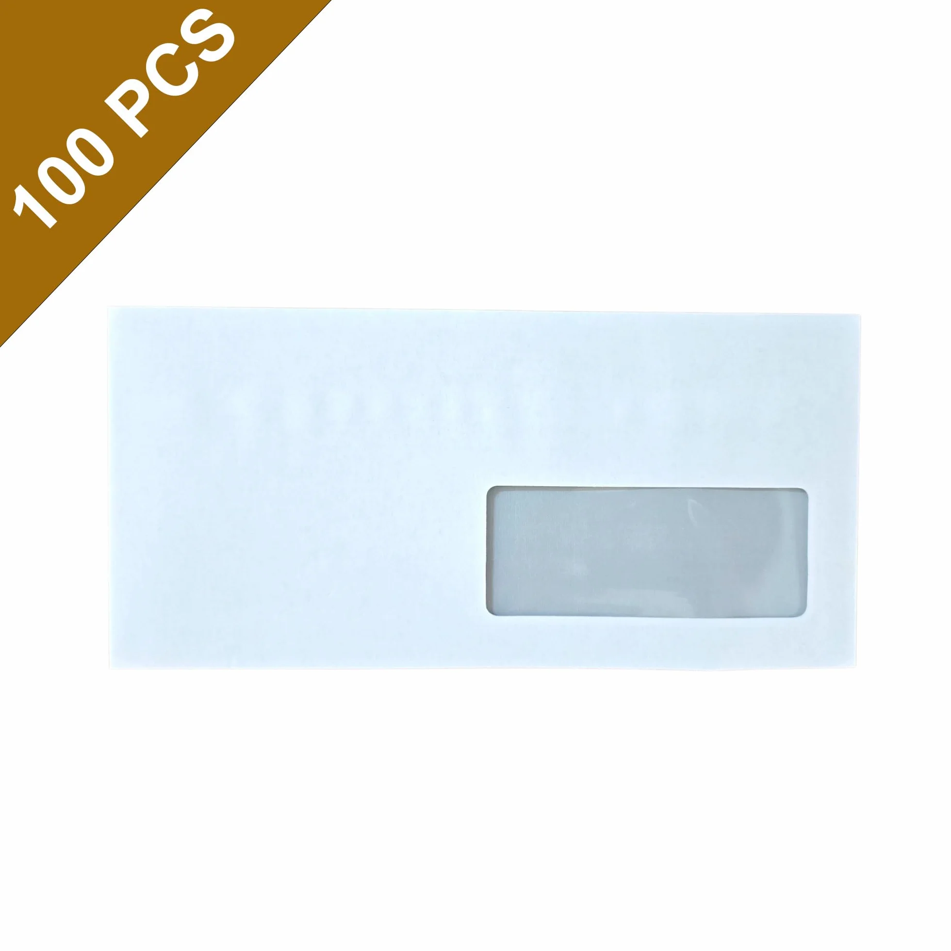 ARKRAFT 100 kopert na listy z oknem Rozmiar 11 x 23 cm DL Papier FSC (100)