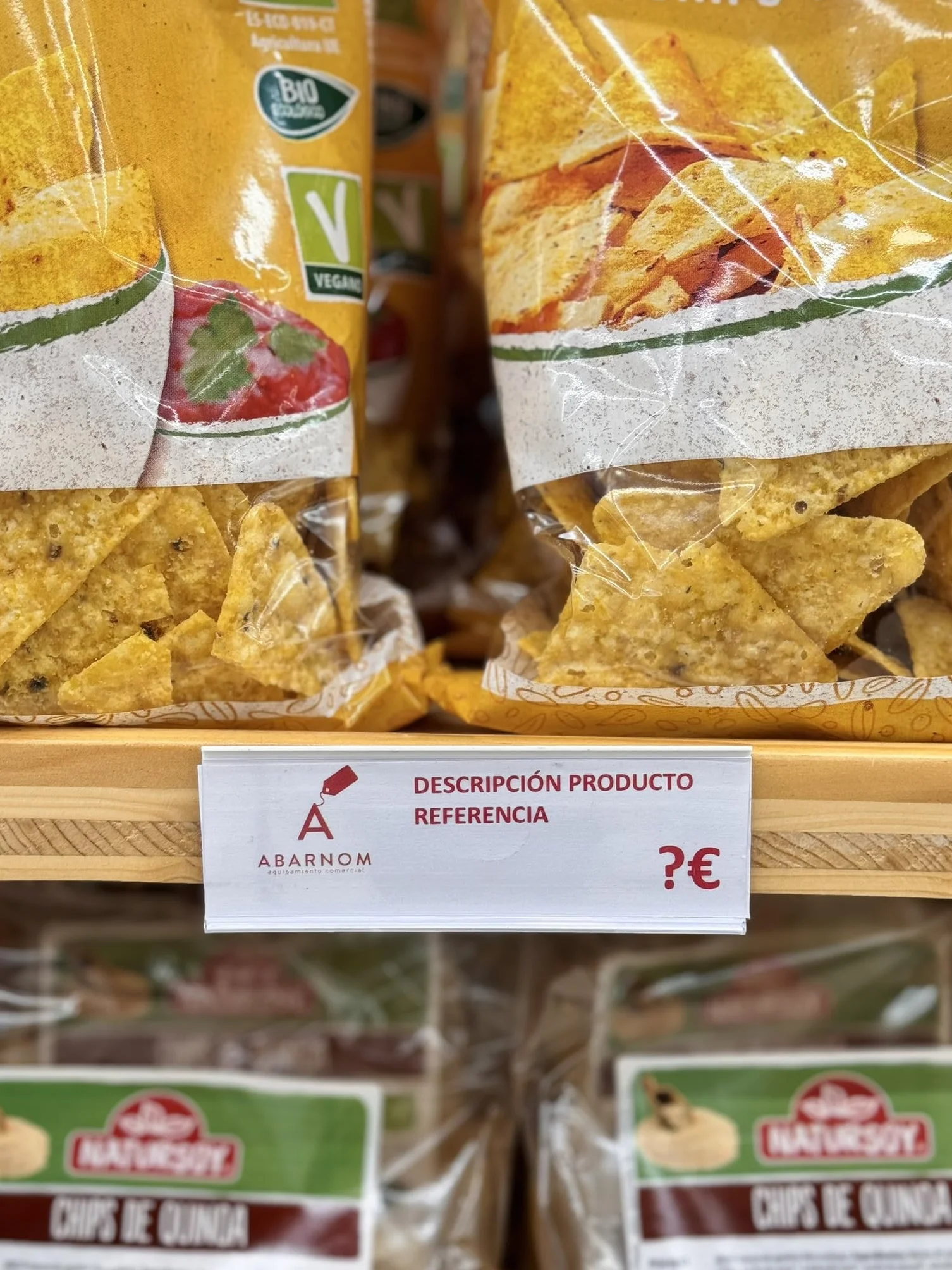 Samoprzylepny uchwyt na etykiety 100 x 100 mm przezroczysty
