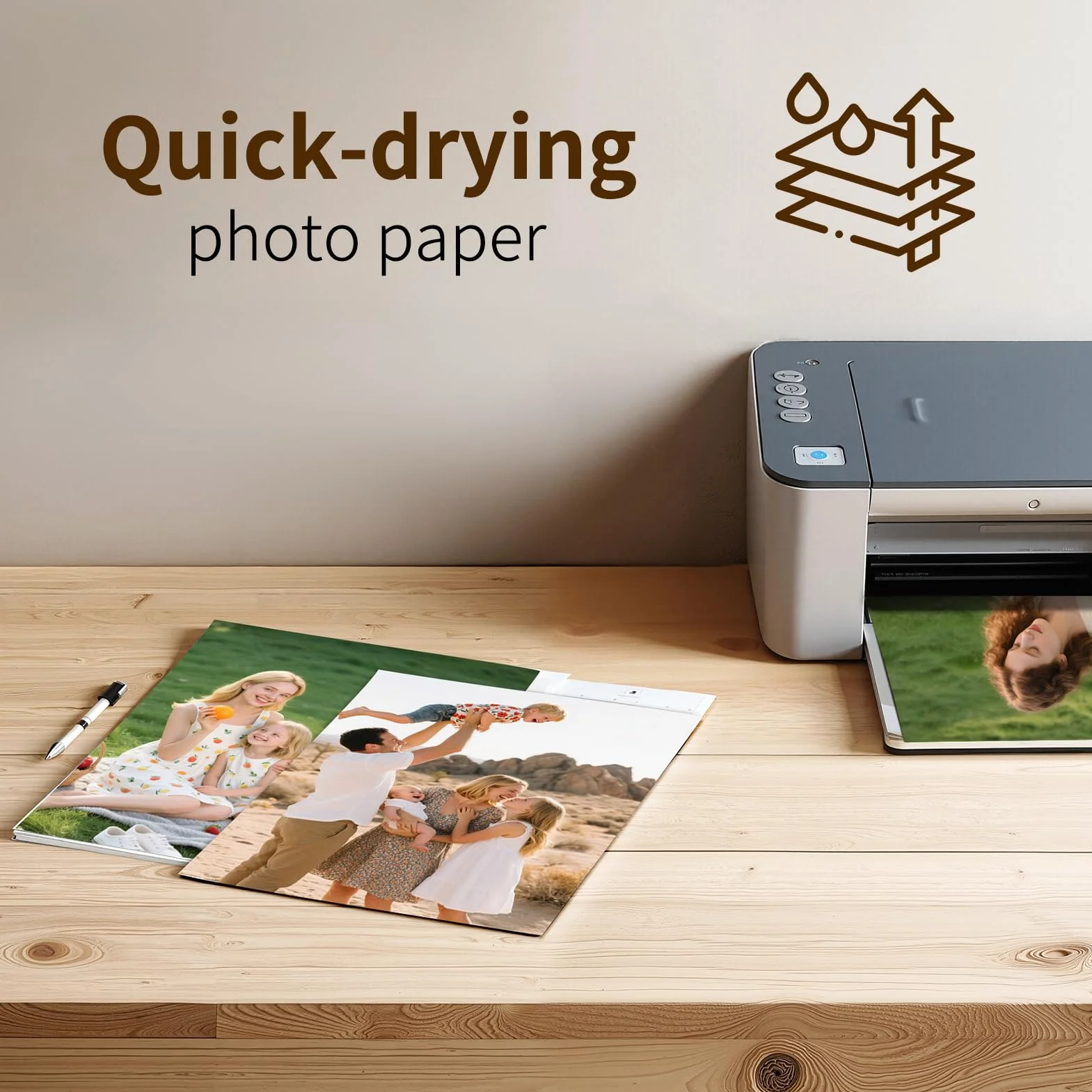 Papier fotograficzny A4 200 GSM 100 arkuszy wysoki połysk do drukarki atramentowej