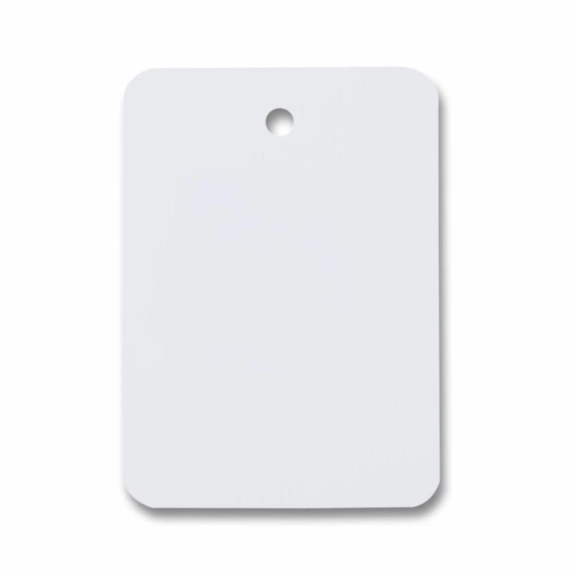 Zawieszki z tworzywa sztucznego 55 x 75 mm x 0,2 mm etykiety do zawieszania