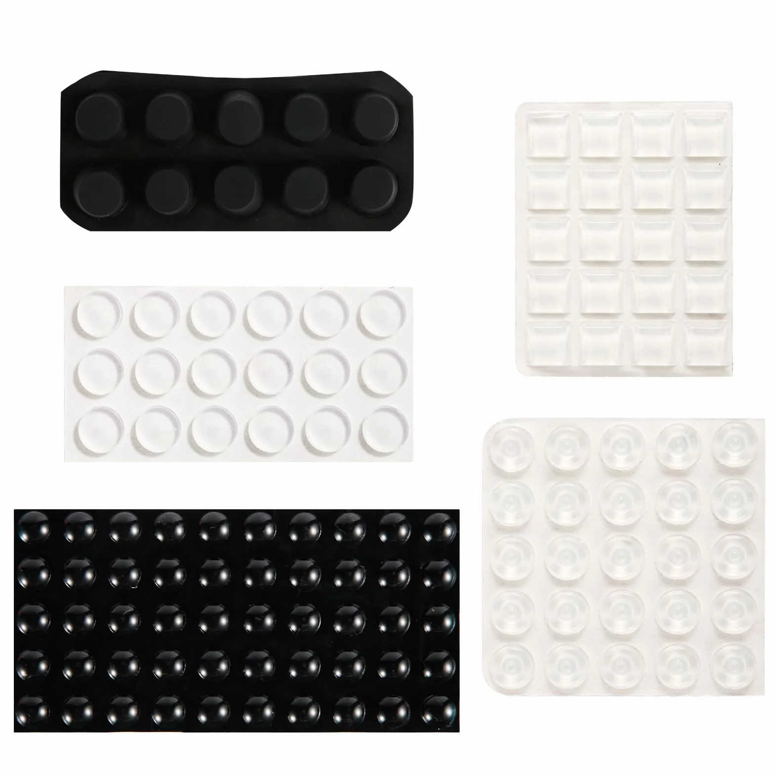 123szt Naklejki Braille'a dla Niedowidzacych, Silikonowe Naklejki dla Niewidomych Naklejki Brajlowskie Artykuly dla Niewidomych i Niedowidzacych Osób Starszych (Czarno-Biale)