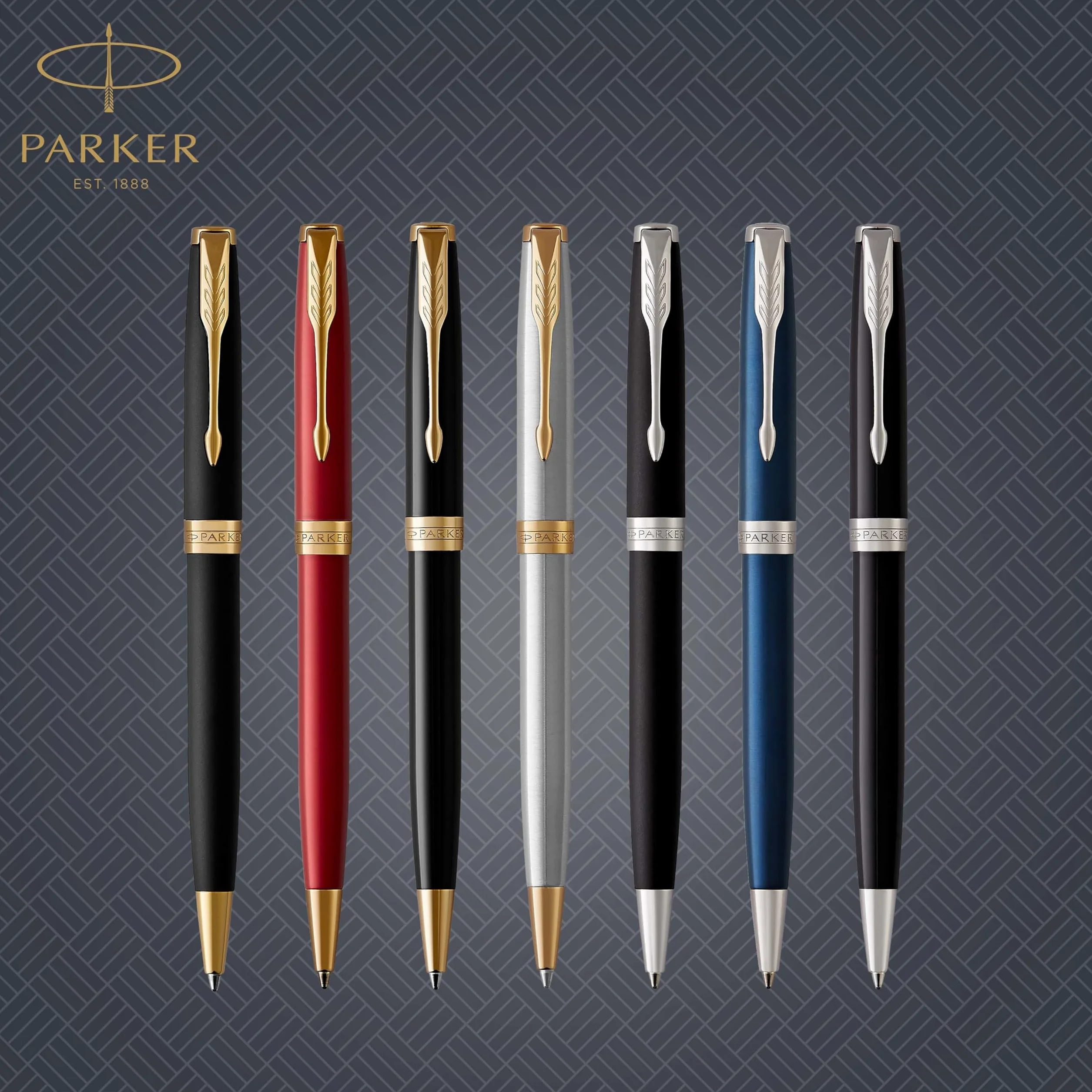 PARKER Sonnet długopis Subtel Blue CT medium czarny atrament opakowanie prezentowe