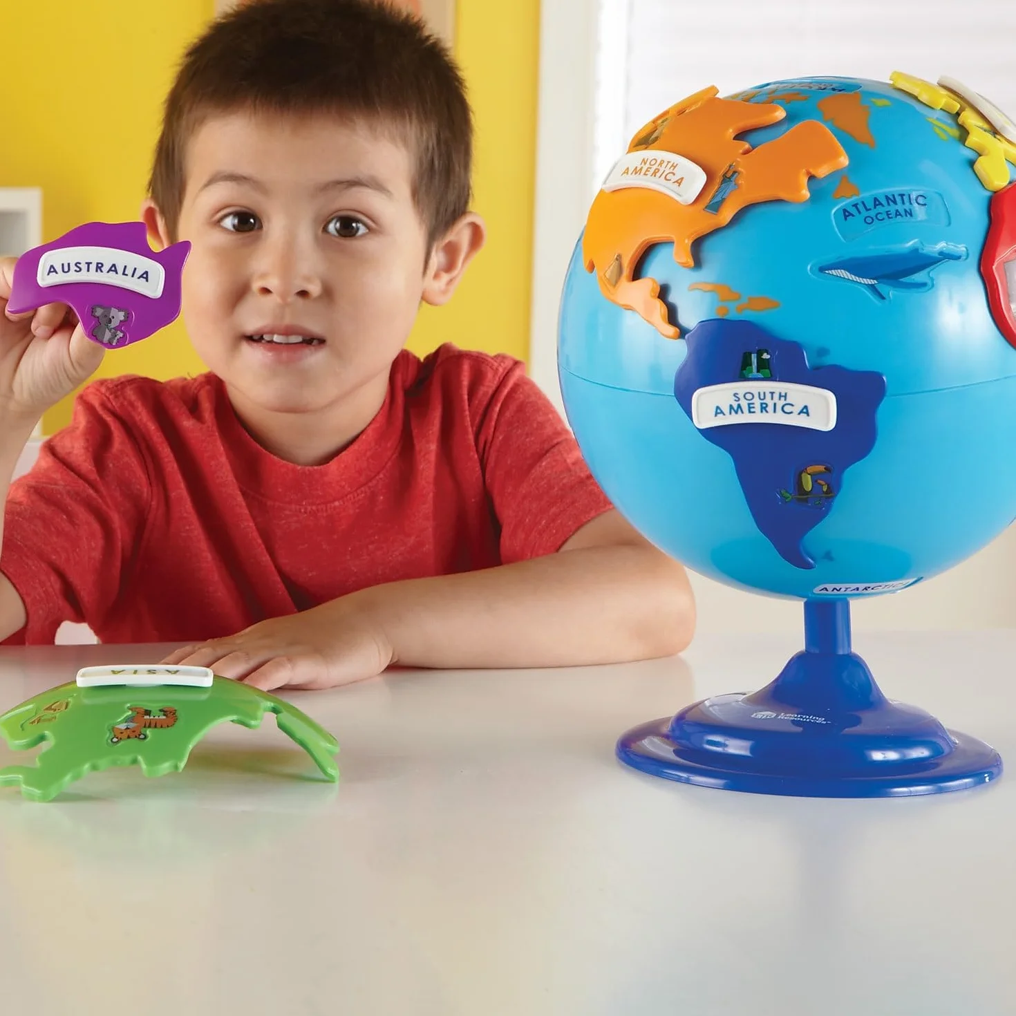 Learning Resources Globe Puzzle 14-Kawalek Zestaw