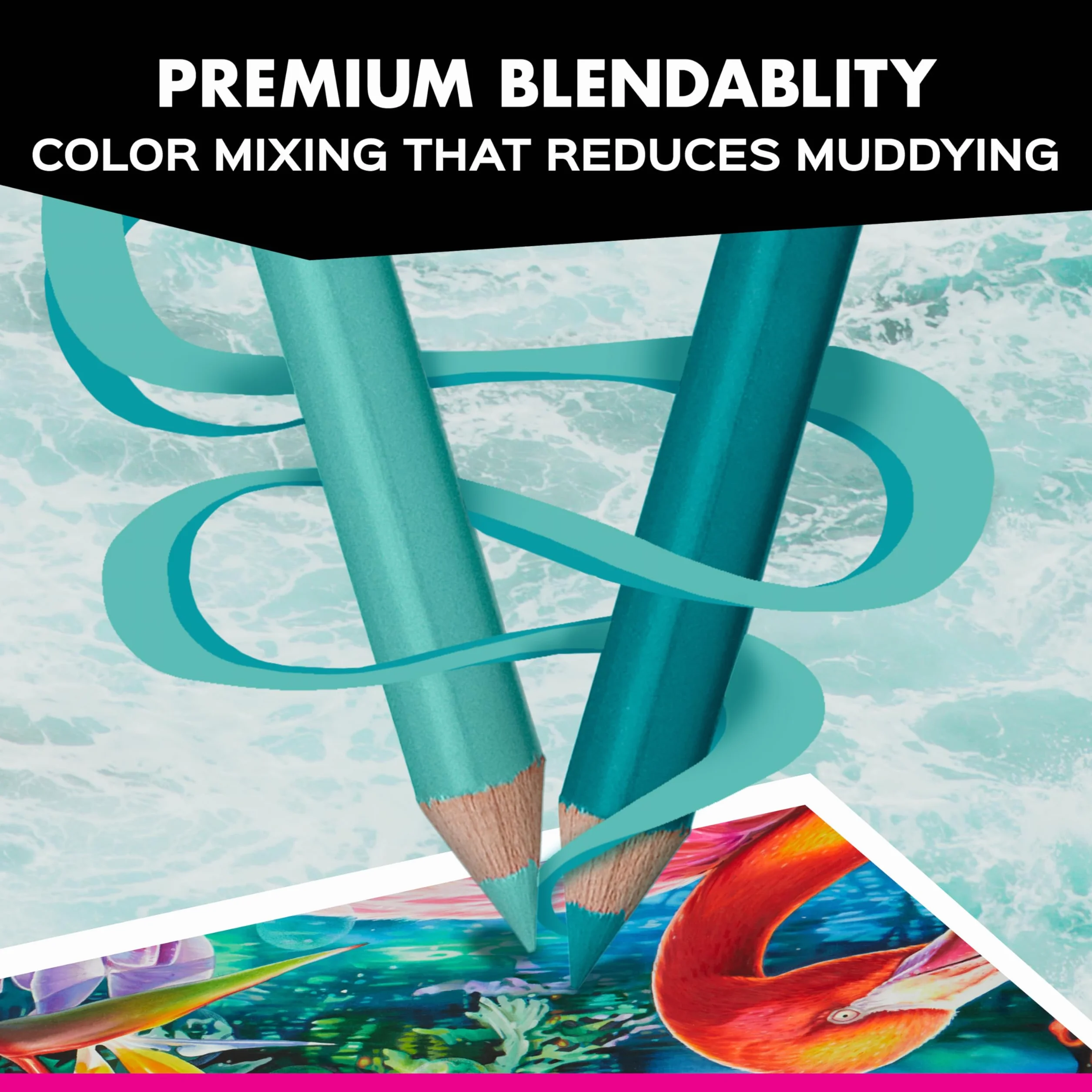 PRISMACOLOR 92885T Premier Kolorowe kredki, miękki rdzeń, 36 sztuk