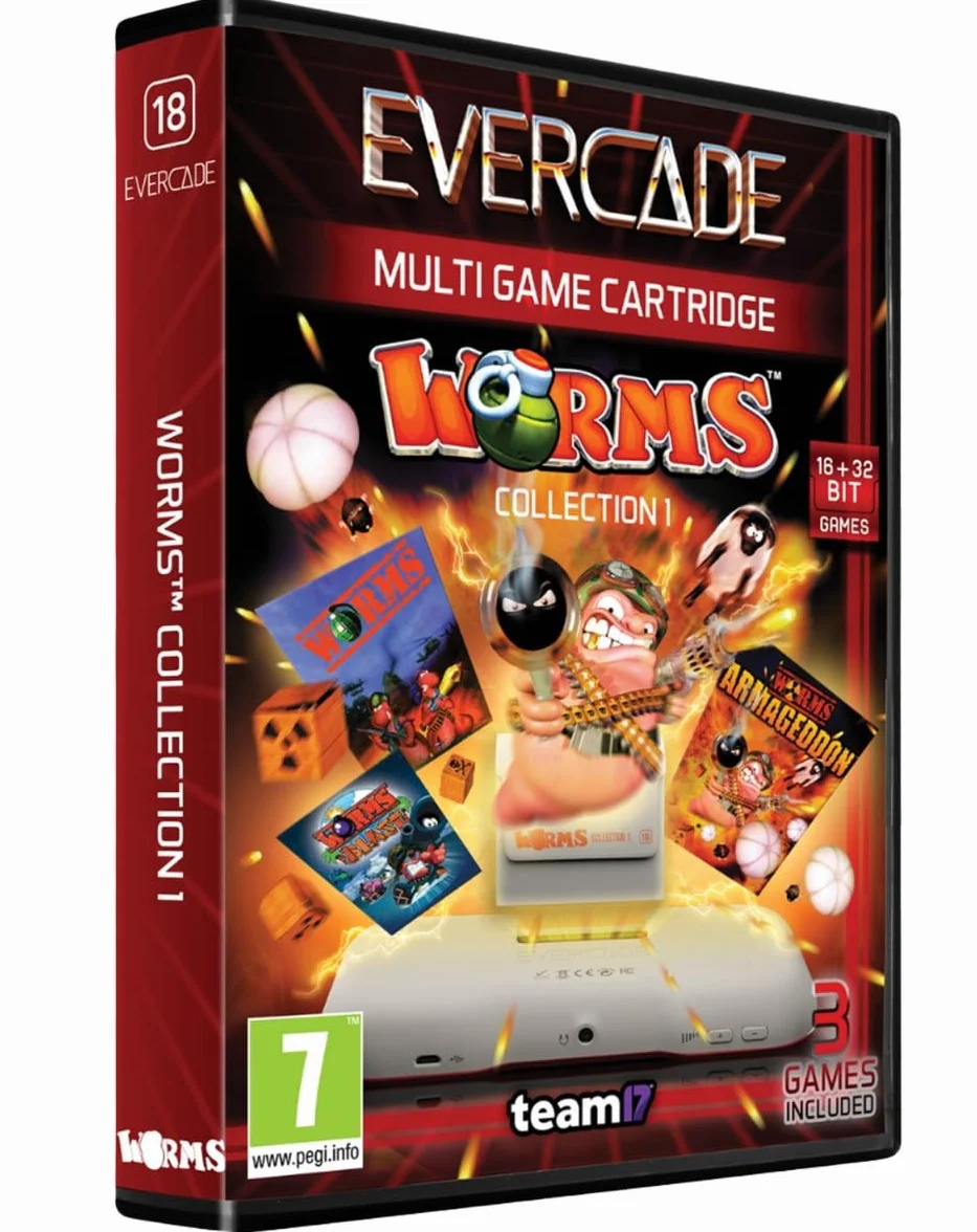 Blaze Evercade - Worms Collection 1
