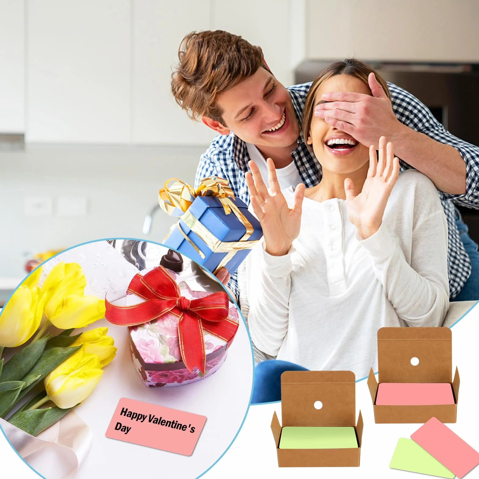 600 sztuk kolorowy papier kraft do nauki wizytówki karty flashcards
