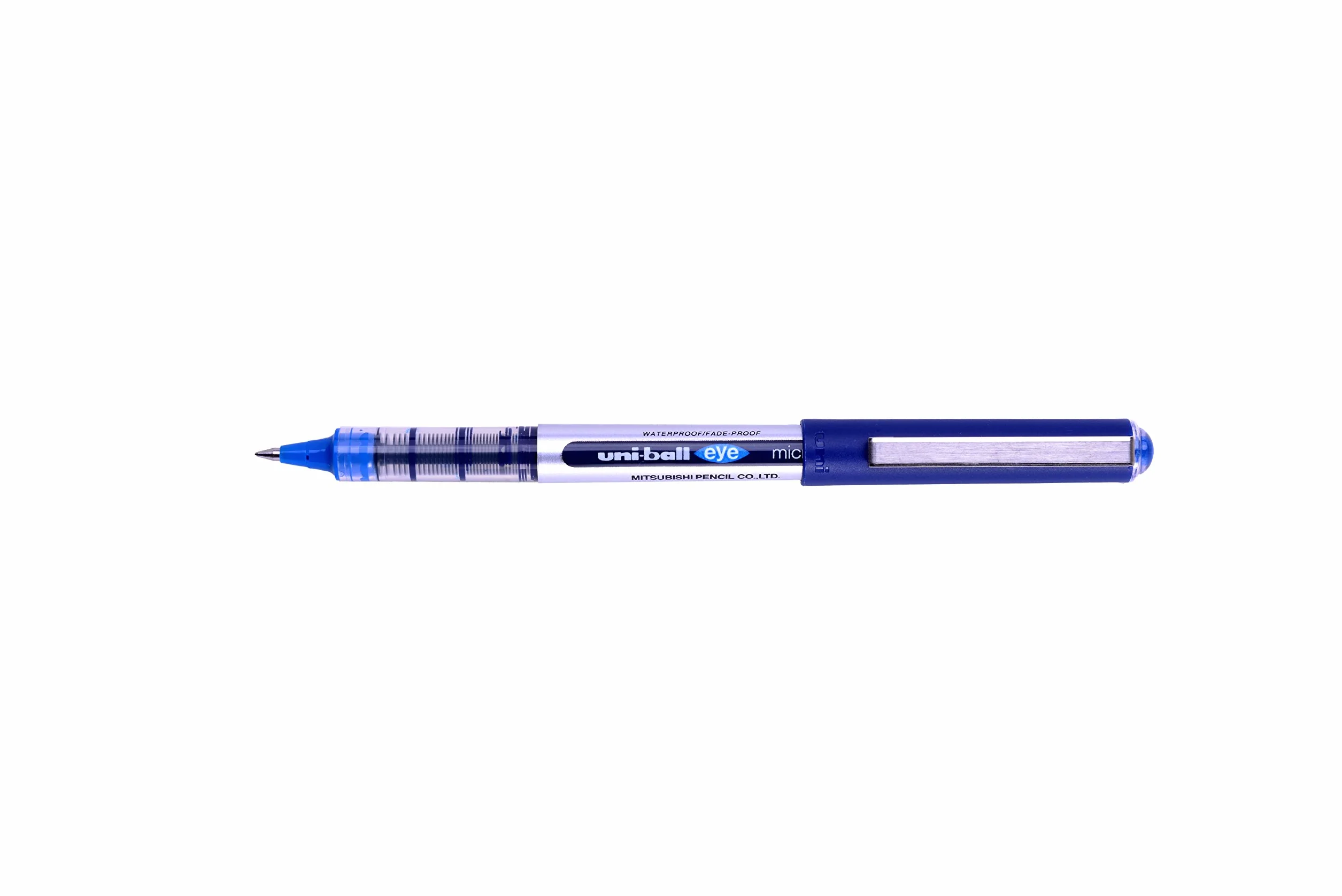 uni-ball UB-150 Eye Micro długopisy kulkowe 0,5 mm czarny niebieski czerwony Uni Super Ink opakowanie 5 sztuk