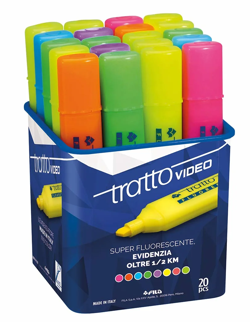 TRATTO Zakreślacz 20 szt