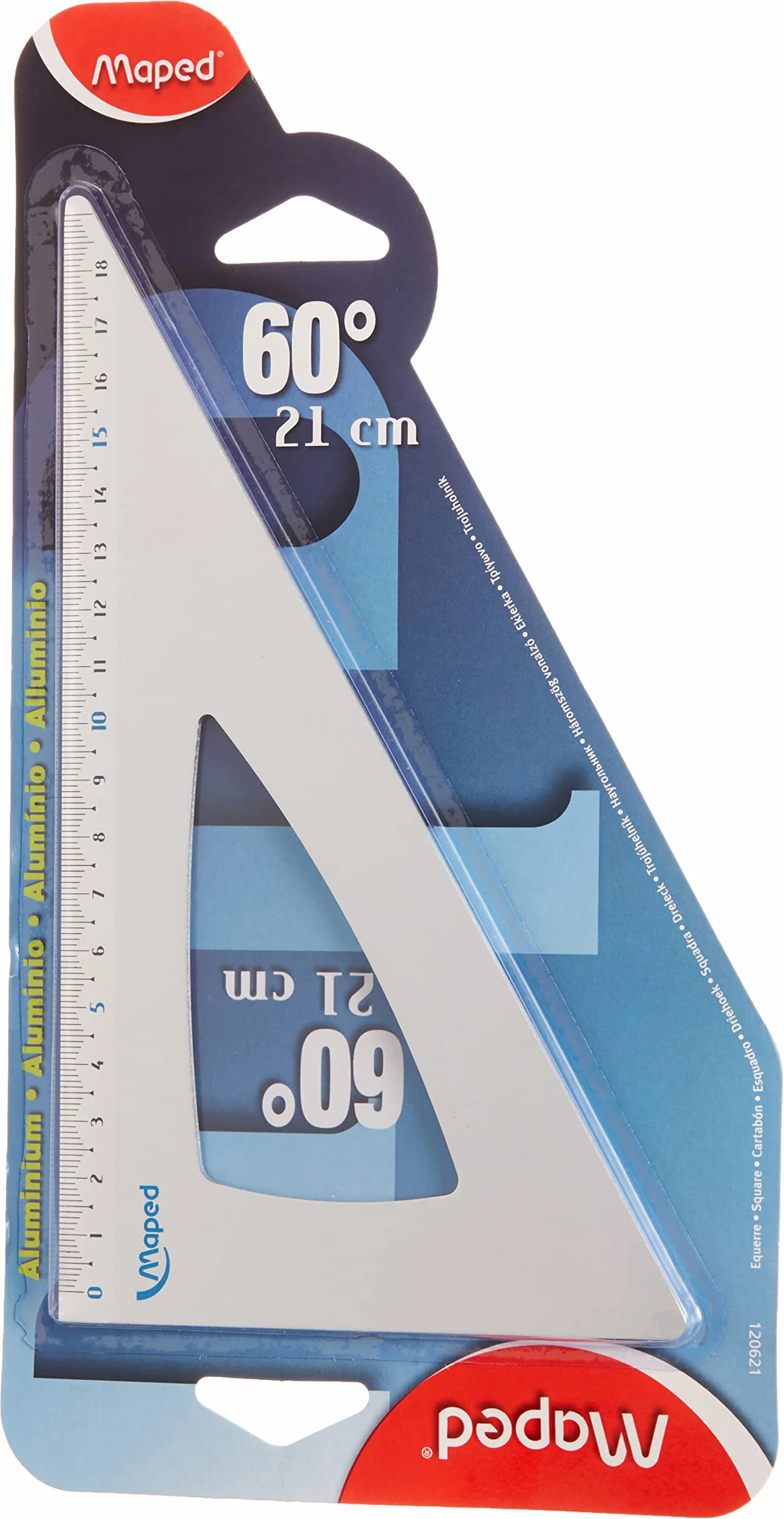 Maped ekierka aluminiowa 21 cm do kąta 60