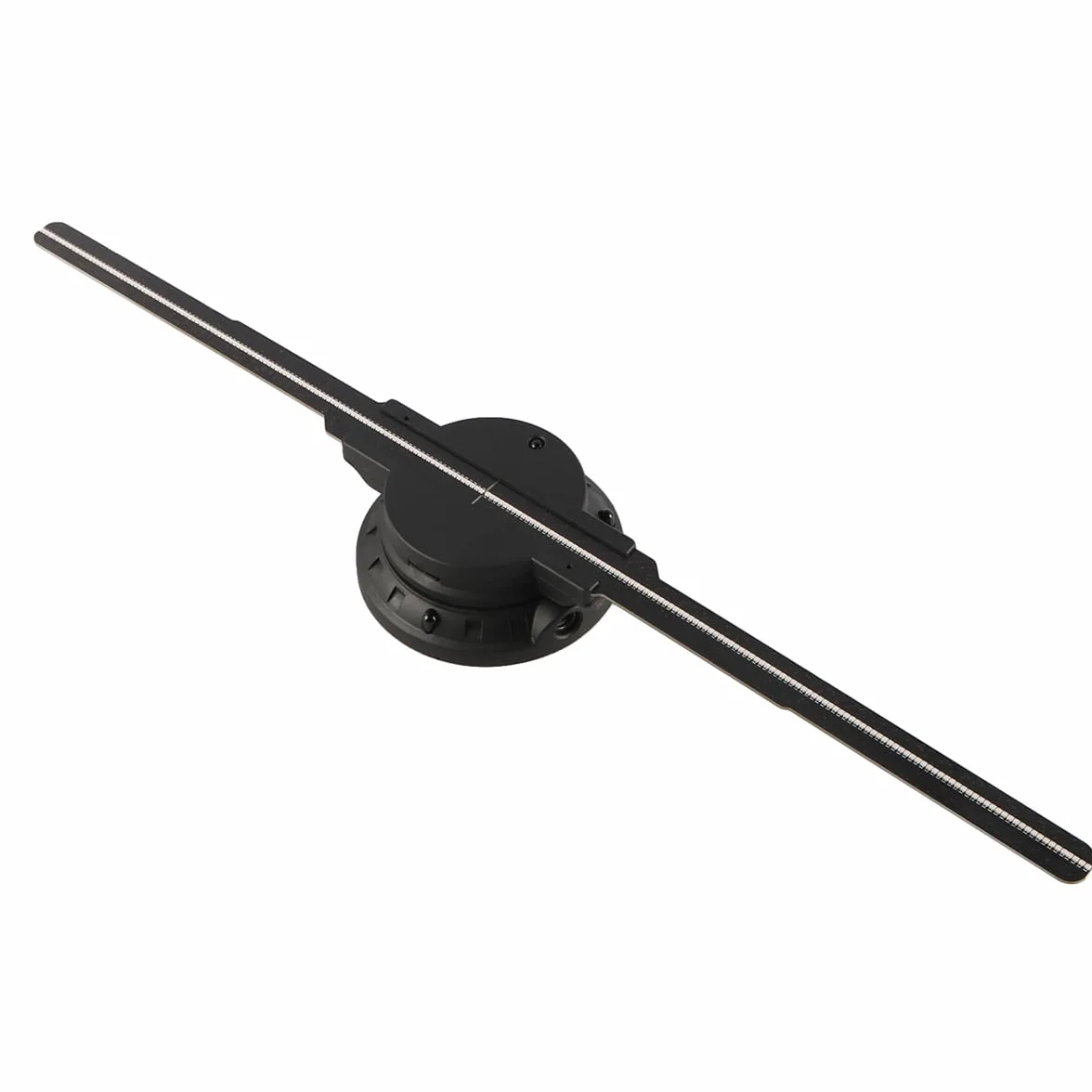 Wyświetlacz reklamowy holograficzny 3D Zdejmowany wentylator Liść Hologram Wentylator WiFi Projektor 234 Koraliki świetlne Wyświetlacz wentylatora Liść Średnica 42 cm Dla firm Przyjęcia