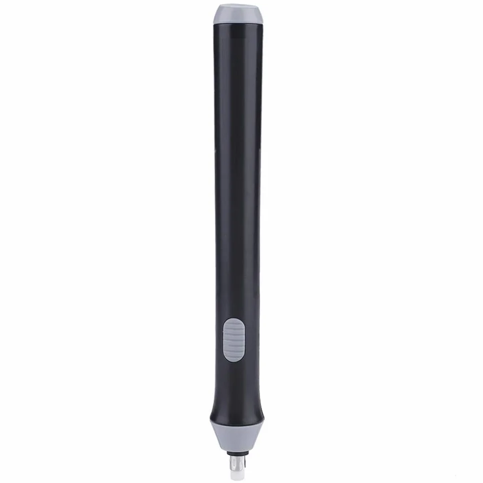 Elektryczna automatyczna gumka do ołówków Tenwin z 22 wkładami do gumki (czarna)