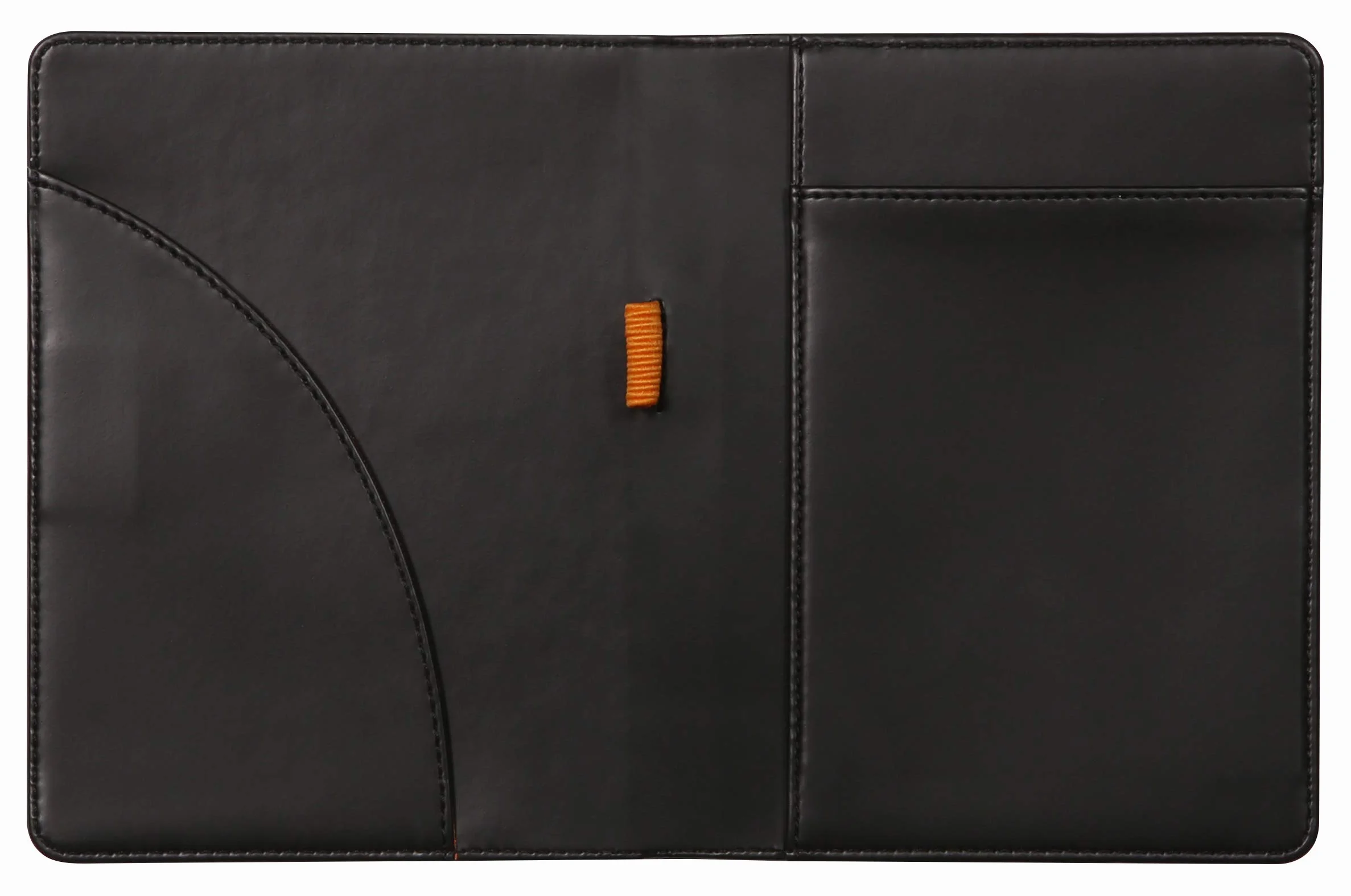 RHODIA 213009C – Teczka na notatnik i dokumenty N°13 Różane Drewno – do notatników i notesów w formacie A6 (10,5 x 14,8 cm) – włoska skóra ekologiczna premium