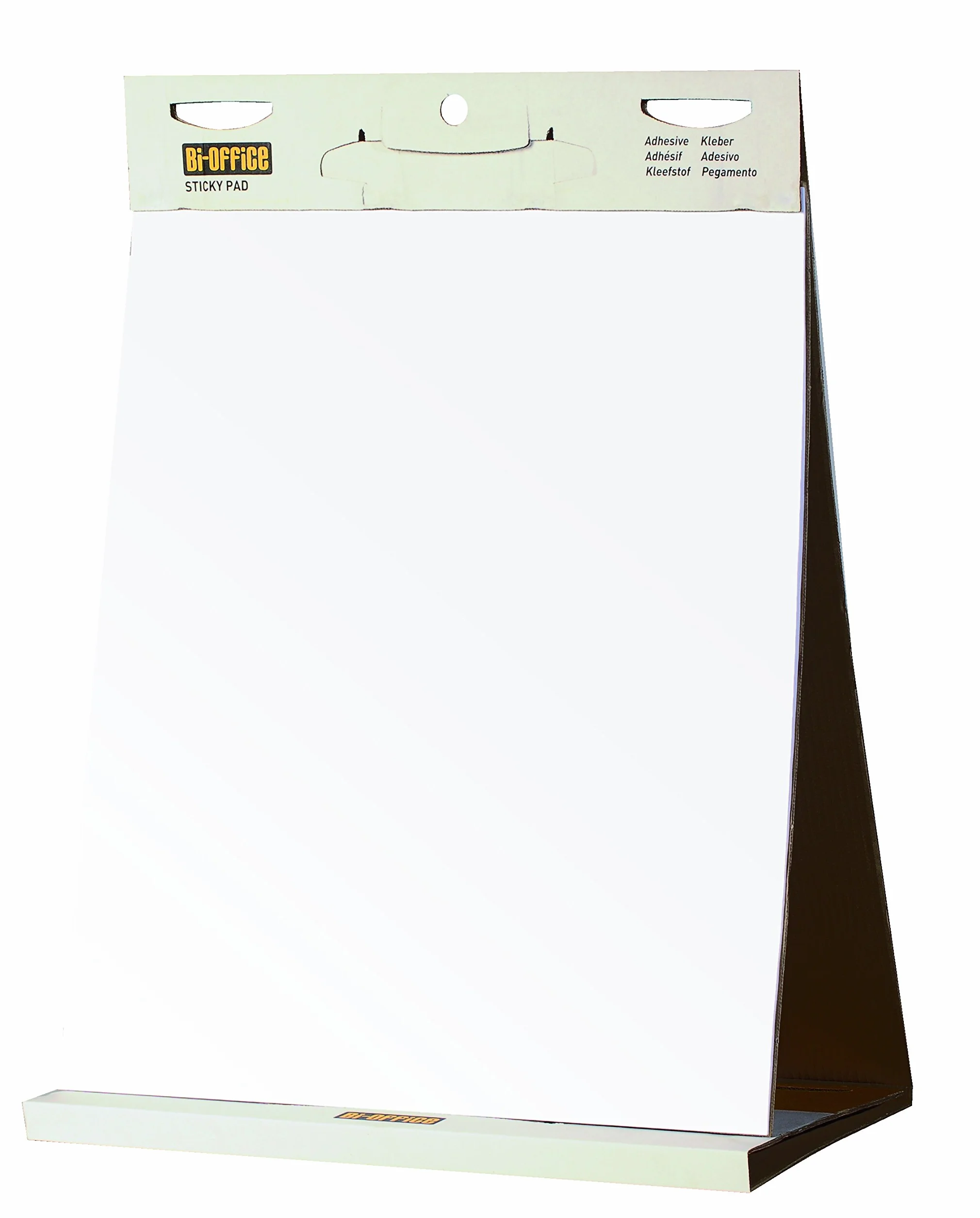 Bi-Office Stojak na Stół Flipchart Biały 58.5L x 59W cm