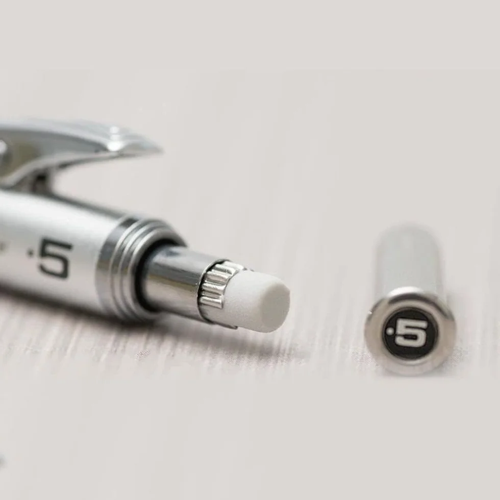 Pentel GraphGear1000 PG1017C ołówek automatyczny 0,7 mm stal nierdzewna