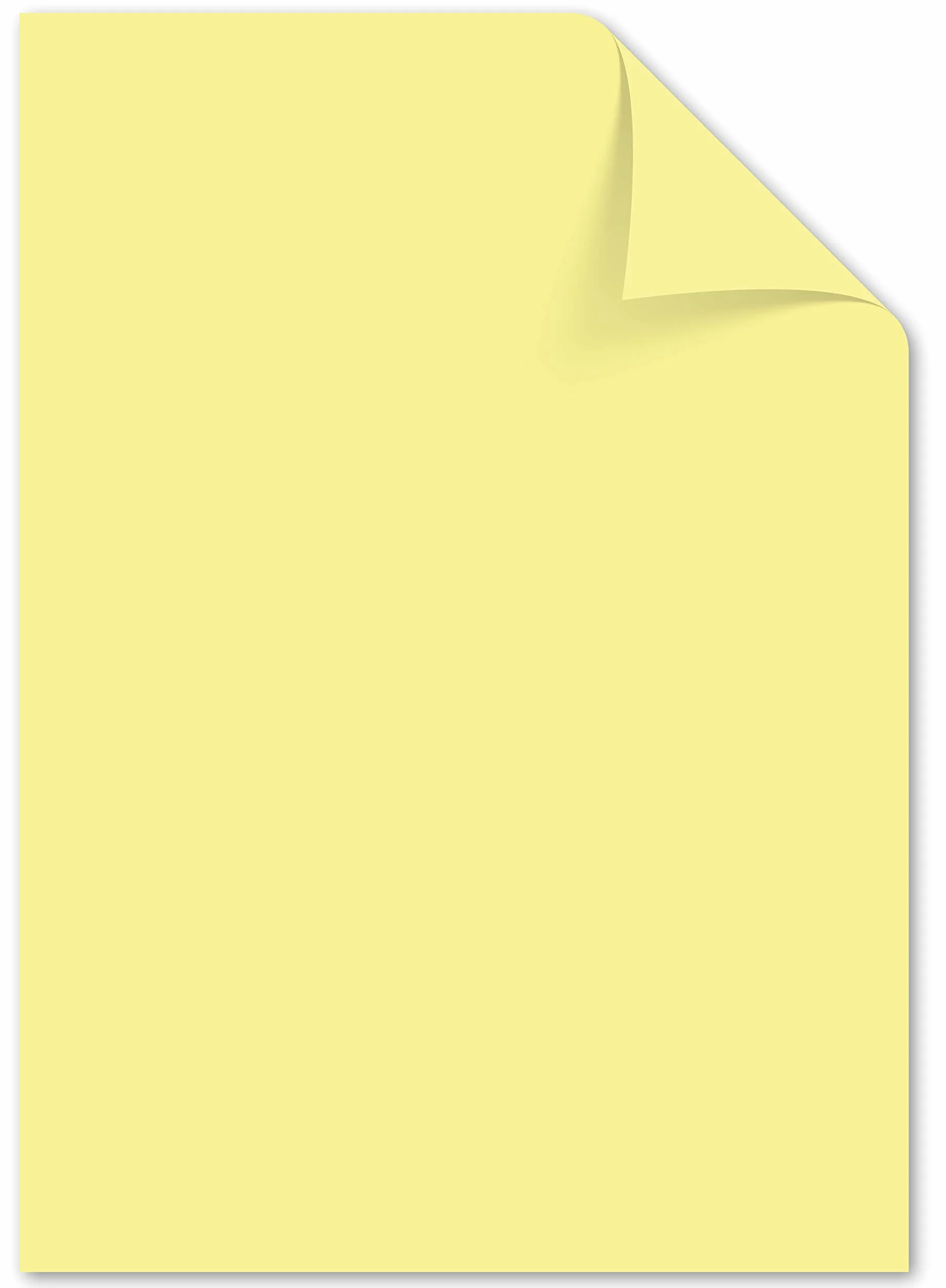 Papier kolorowy pastelowy żółty DIN A4 120 g/m² FSC mix 100 sztuk