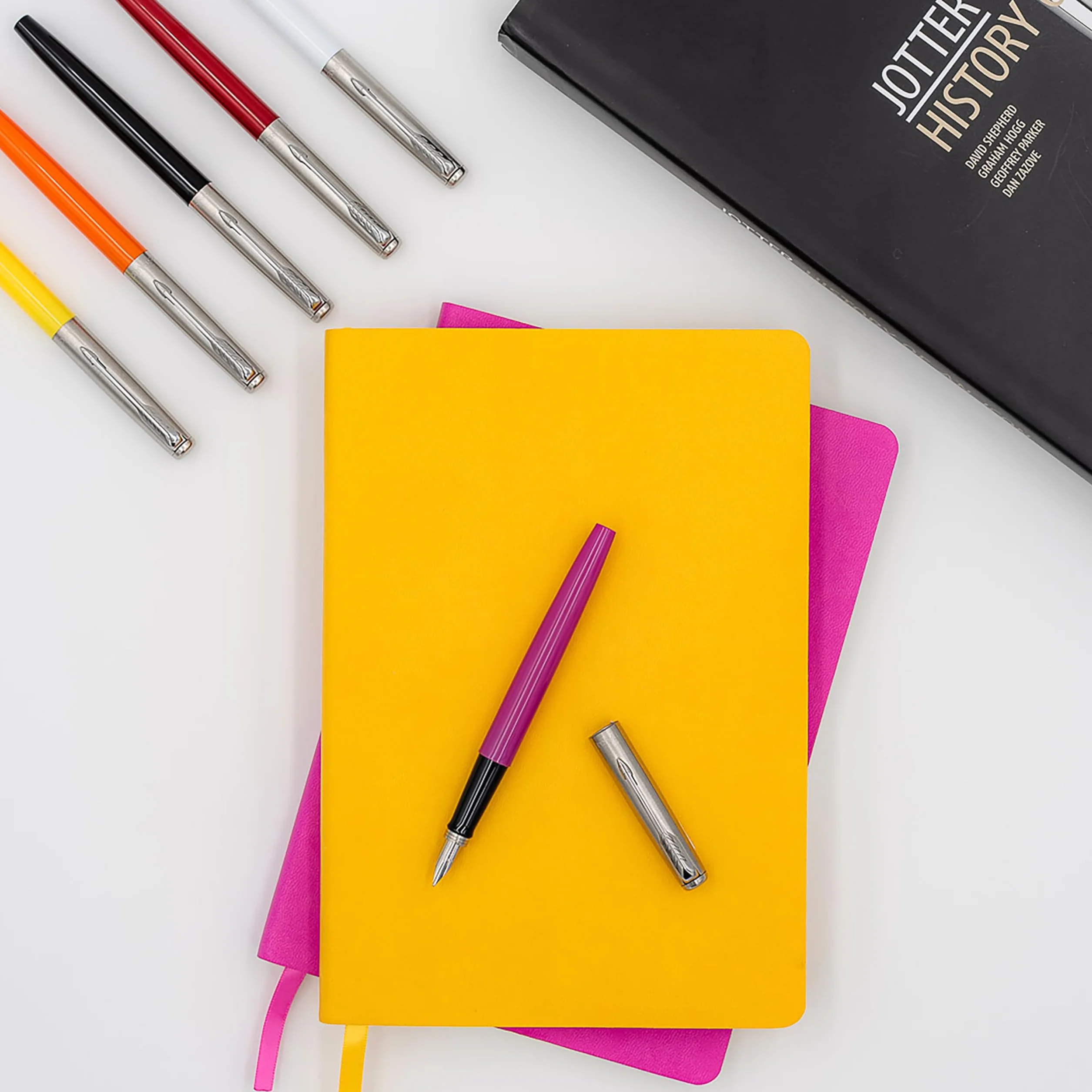 Parker Jotter Originals Wieczne Pióro, Czarny, Niebieski Atrament