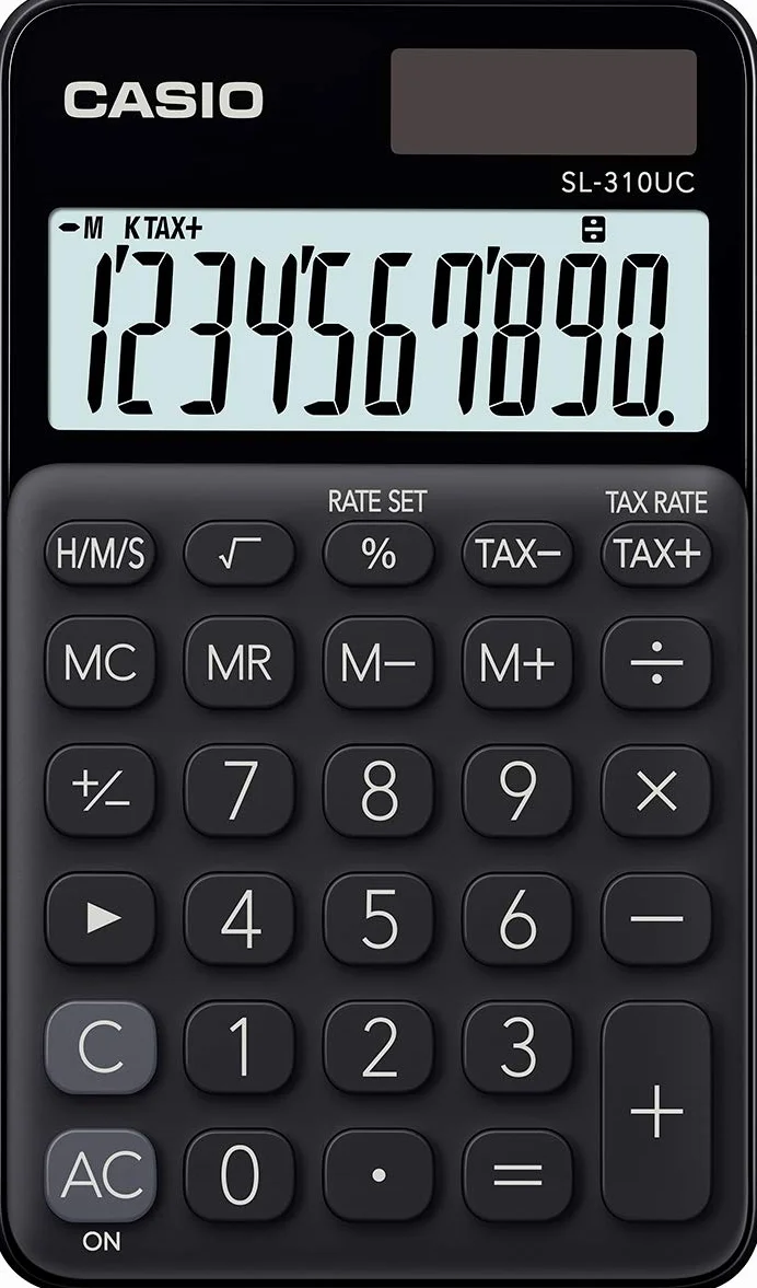 Casio SL-310UC-BK Kalkulator Naukowy, Czarny