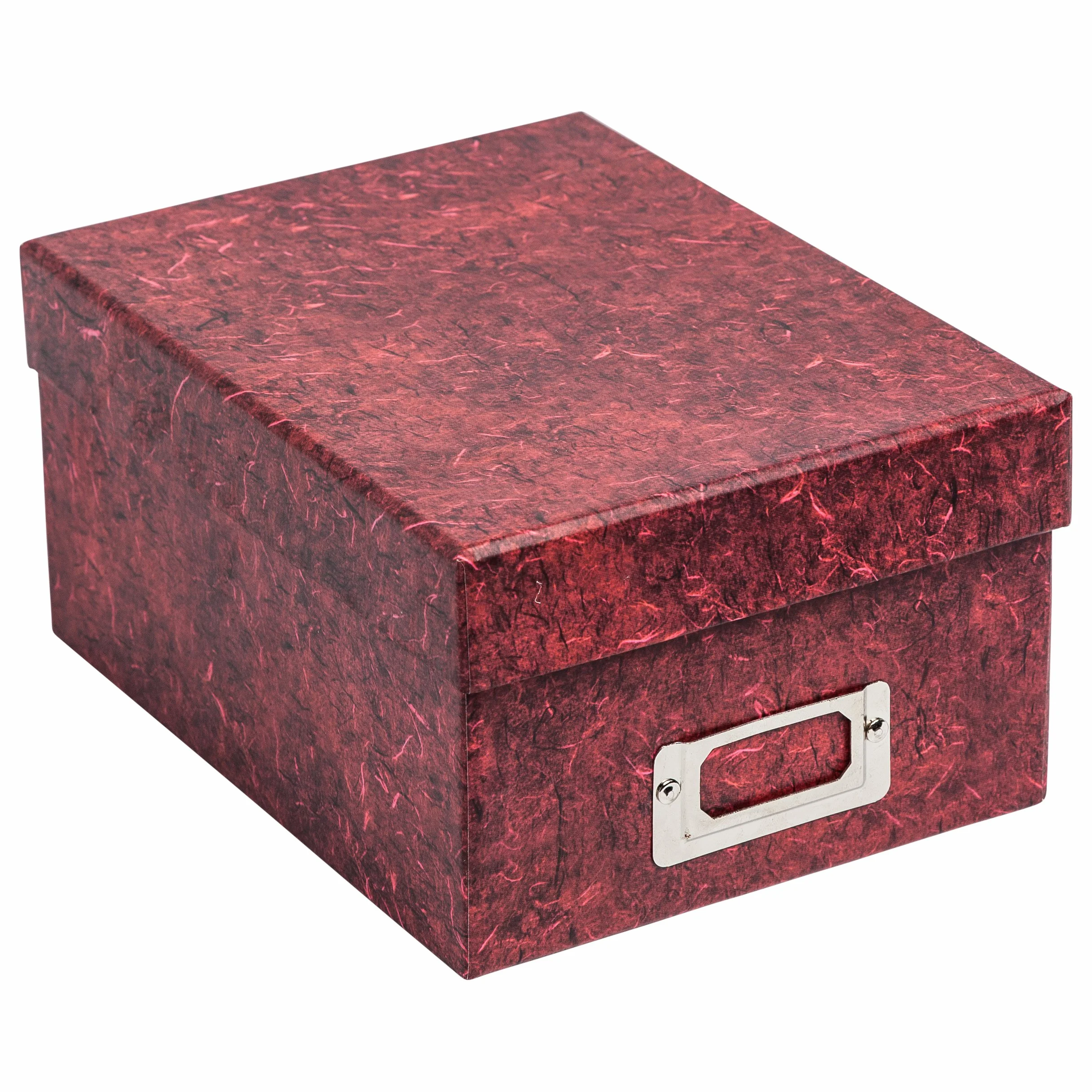 The Photo Album Company Pudełko do przechowywania zdjęć mieści 700 zdjęć w kolorze czerwonym na zdjęcia 4 x 6 ALBOX700RED