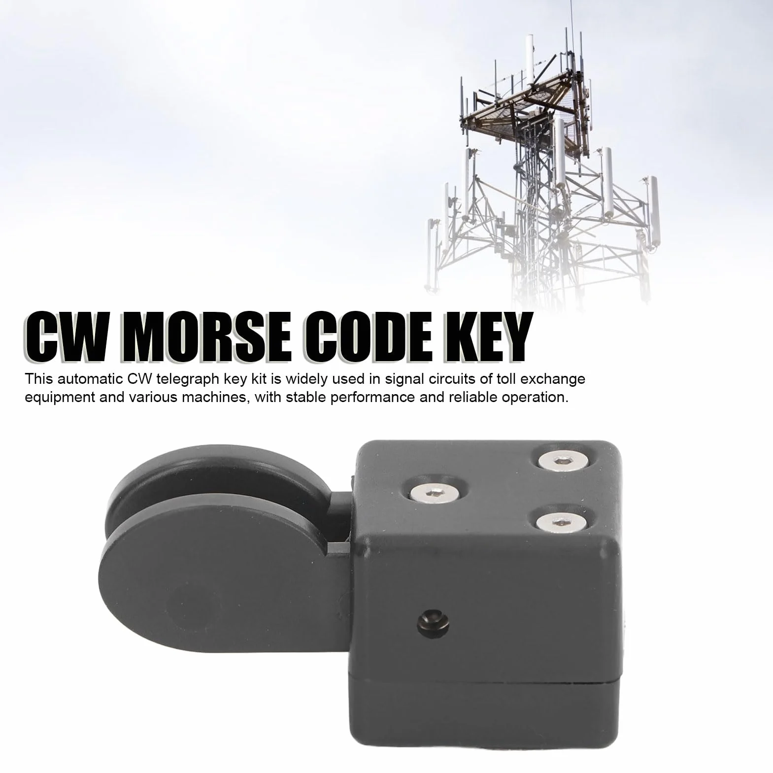 Klawisze Alfabetu Morse'a CW, Klucz Automatyczny Morse'a, Podwójny Klucz Kodu Morse'a 3.5 Dwukanałowy