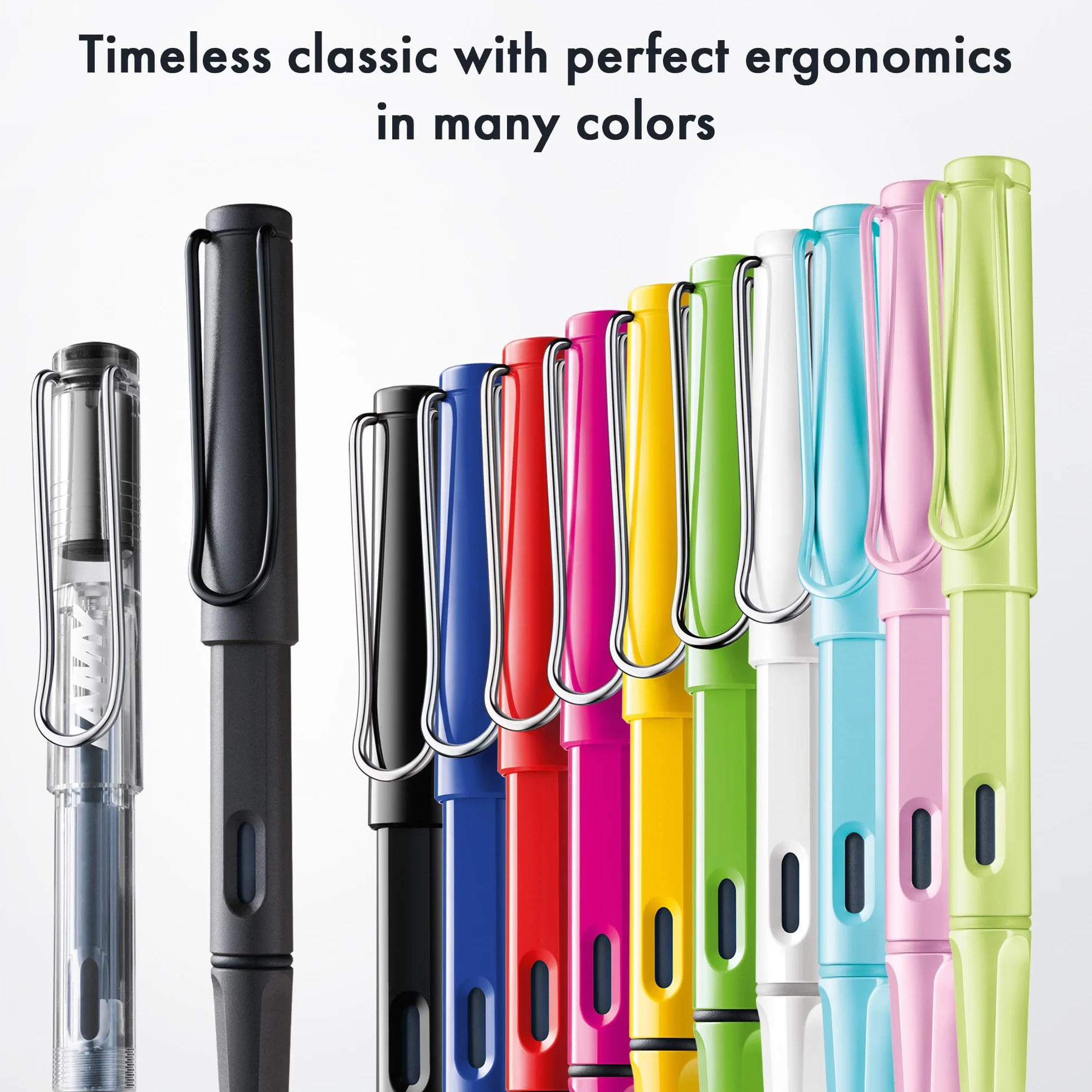 Lamy Safari 017 17 Pióro Wieczne, Czarny, EF