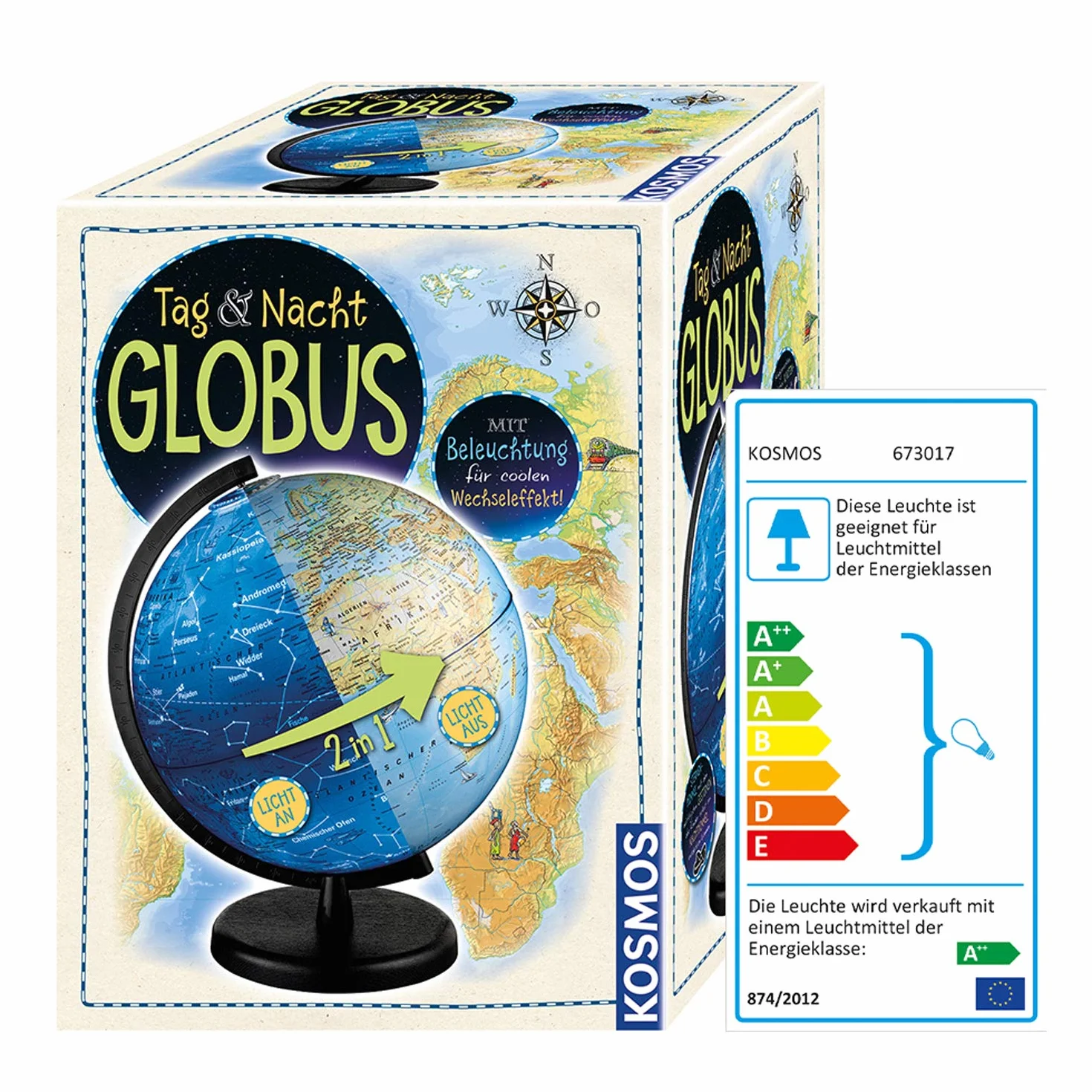 Kosmos Nauka i badania 673017 – kula dzienna i nocna
