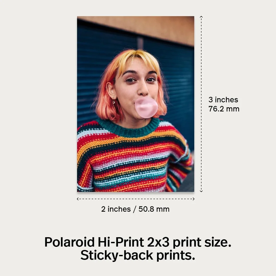 Polaroid Papier Hi·Print - 2x3 Paper Cardridge (20 arkuszy)