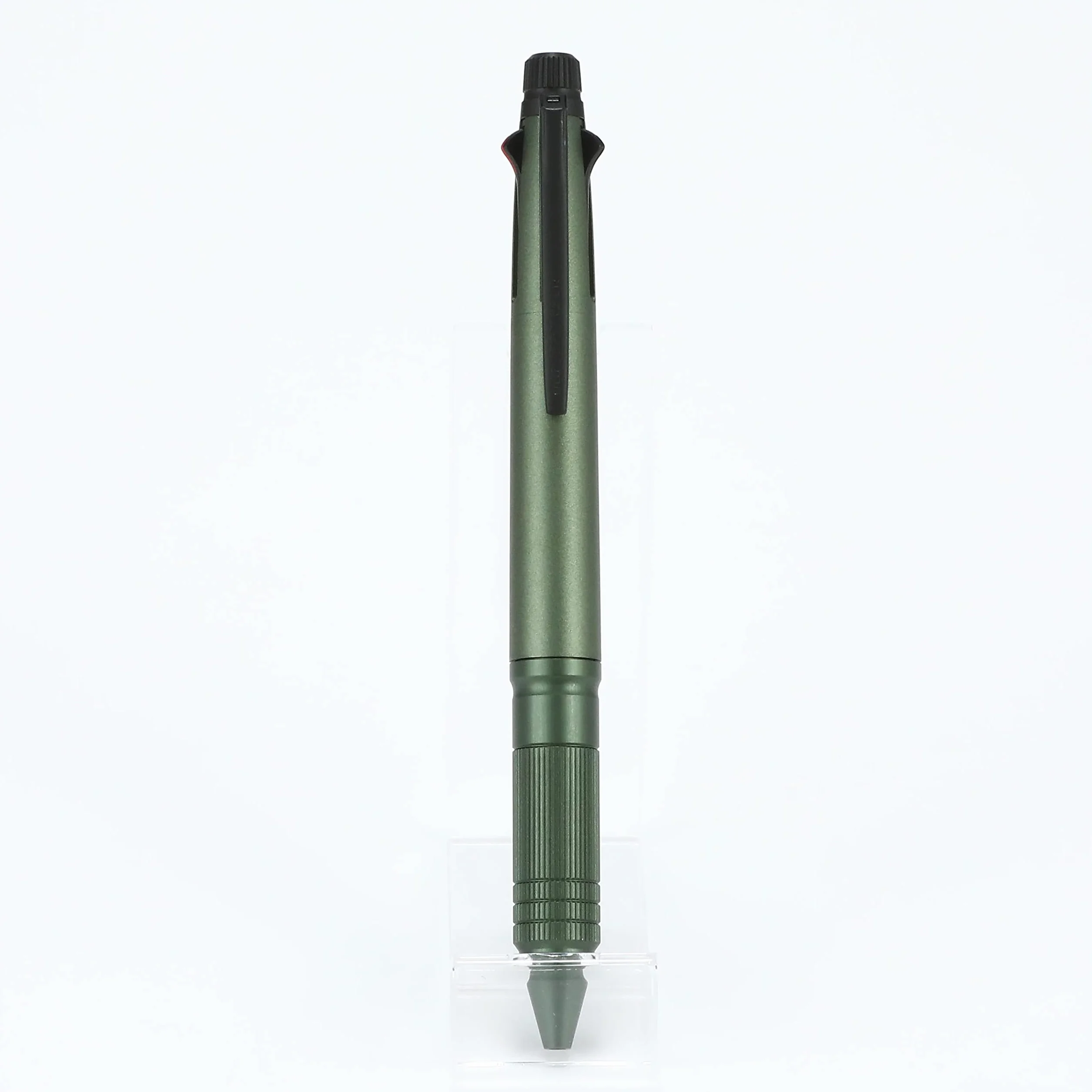 Uni Jetstream 4&1 Metal Edition, długopis 0,5 mm (czarny, czerwony, niebieski, zielony) i ołówek mechaniczny 0,5 mm, ciemnozielony (MSXE52000A05.7) (MSXE5200A5.7)