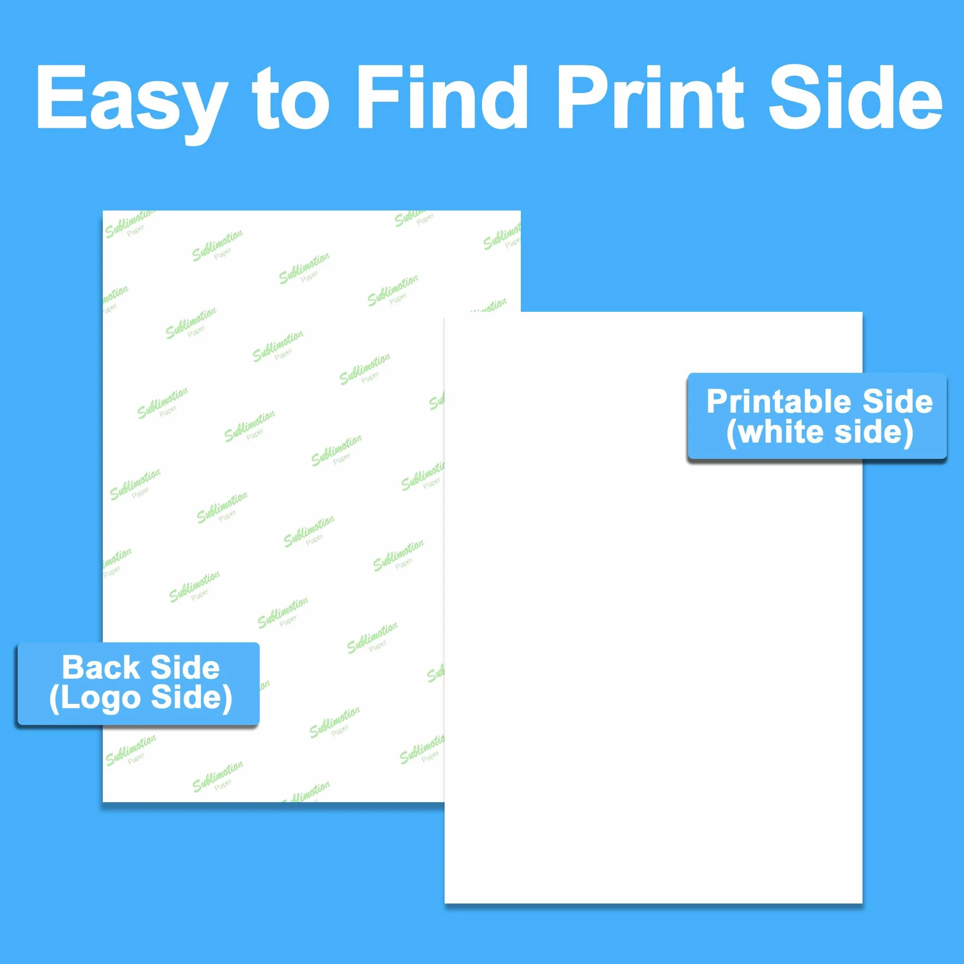 Papier do sublimacji A4 210x297 mm 120 g/m² 110 arkuszy EPSON SAWGRASS RICOH Brother