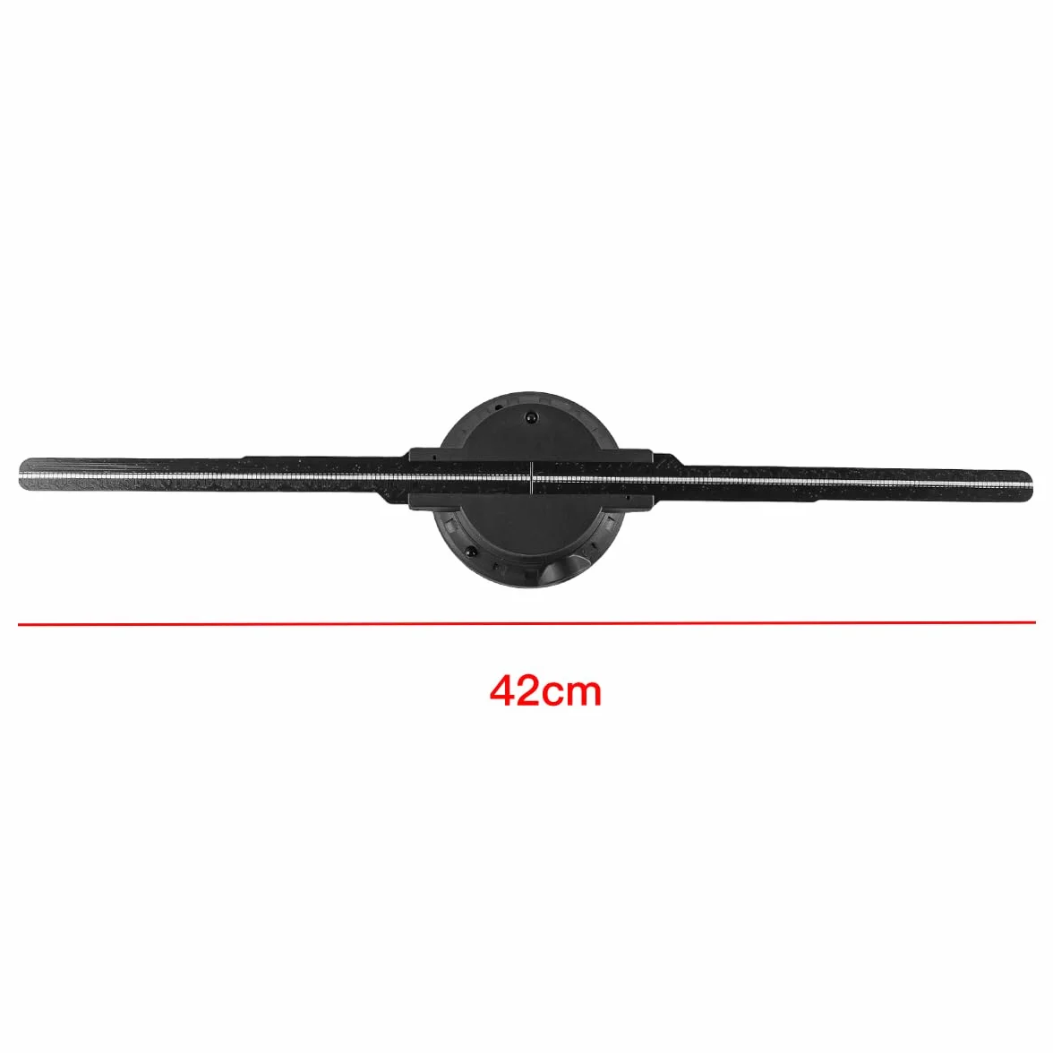 Wyświetlacz reklamowy holograficzny 3D Zdejmowany wentylator Liść Hologram Wentylator WiFi Projektor 234 Koraliki świetlne Wyświetlacz wentylatora Liść Średnica 42 cm Dla firm Przyjęcia