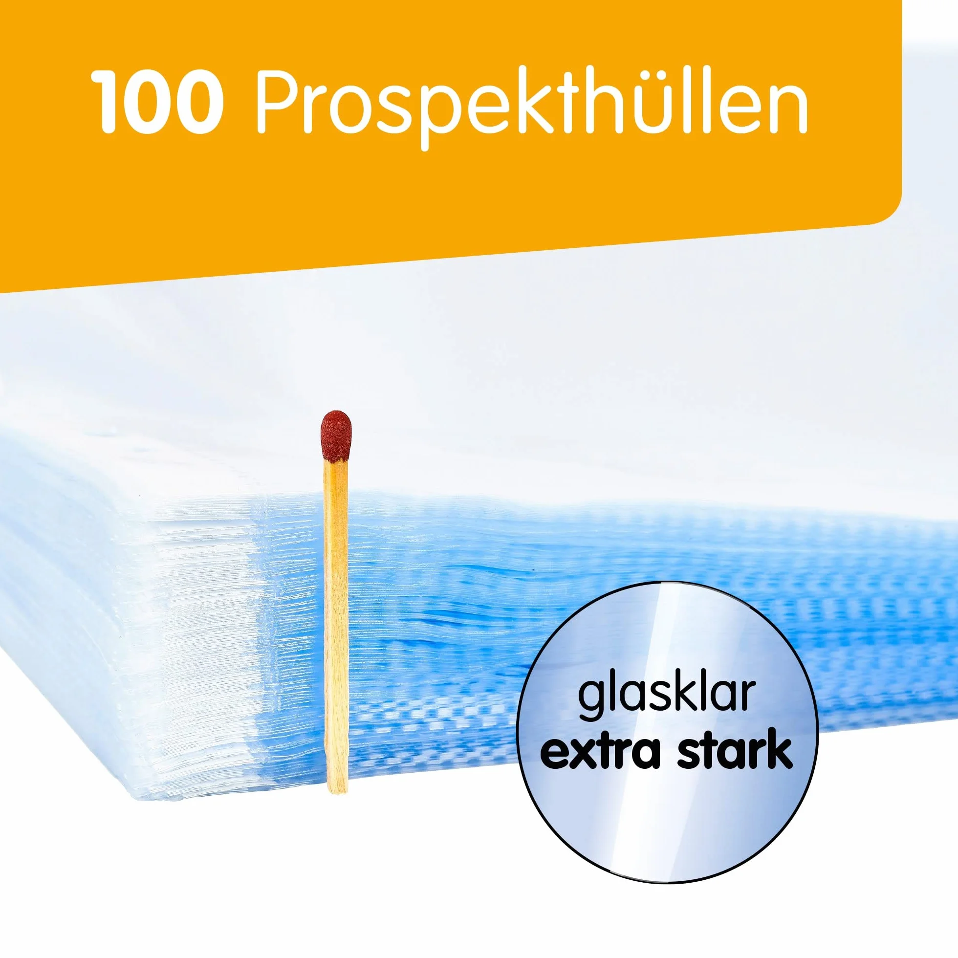 perfect line 100 Koszulki na Dokumenty DIN-A4, Przezroczyste Koszulki Foliowe, Foliowe Koszulki A4 Groszkowane, Koszulki do Segregatora, Transparentne, bezkwasowe, chroniące dokumenty