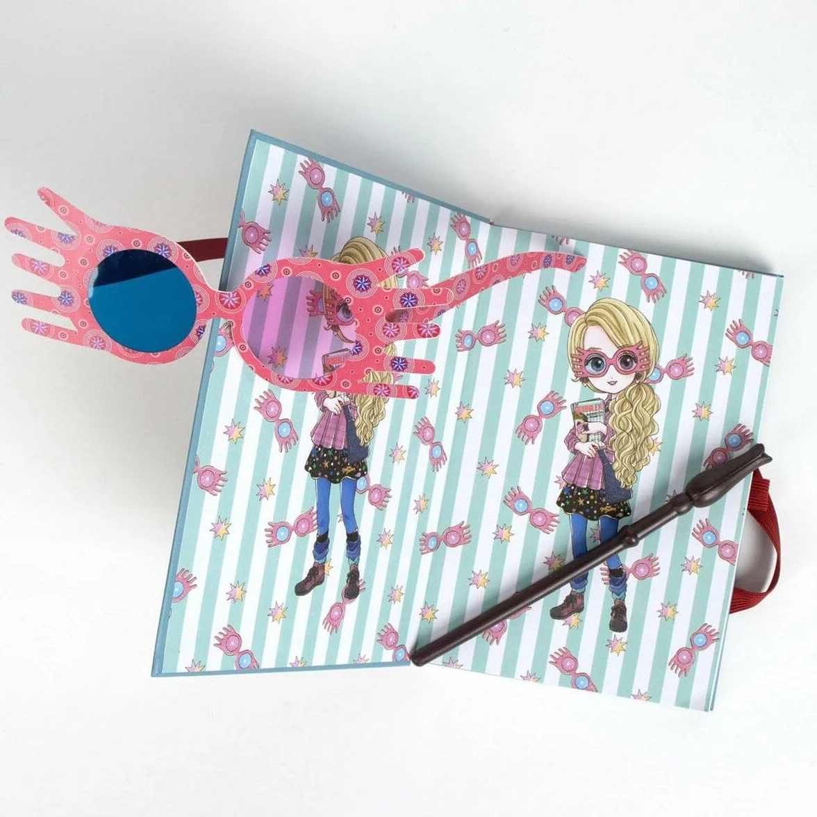 Zestaw Papeterii Harry Potter Luna Lovegood 18 x 22,5 x 2,5 cm