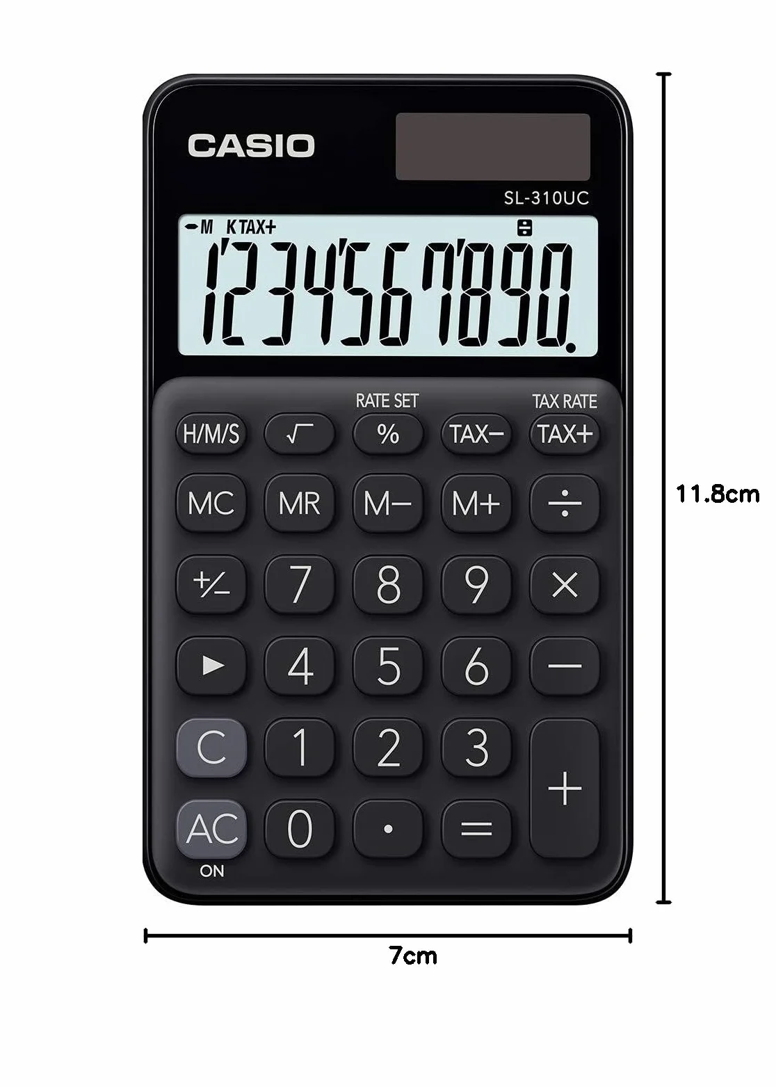 Casio SL-310UC-BK Kalkulator Naukowy, Czarny