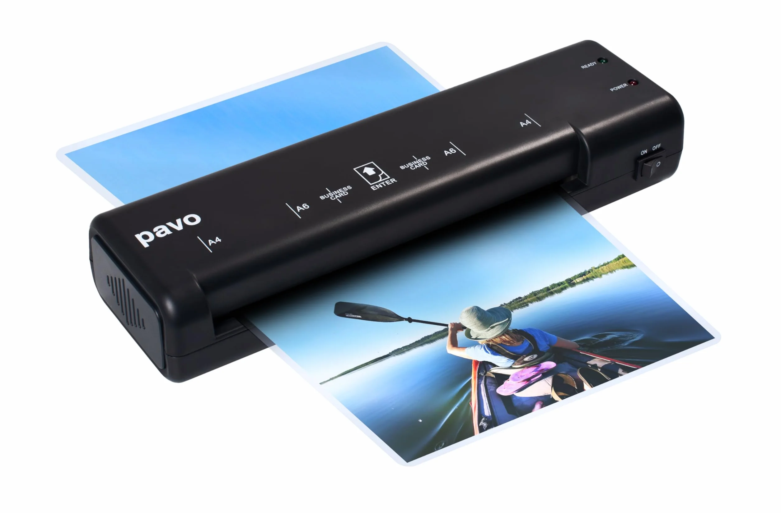 Laminator A4 Florida Pavo Czarny + 5 Folii GRATIS