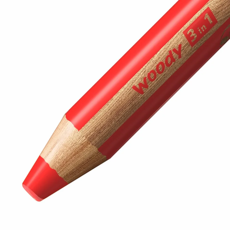 STABILO Woody 3-in-1 Wielozadaniowa kredka etui 6 kolorów
