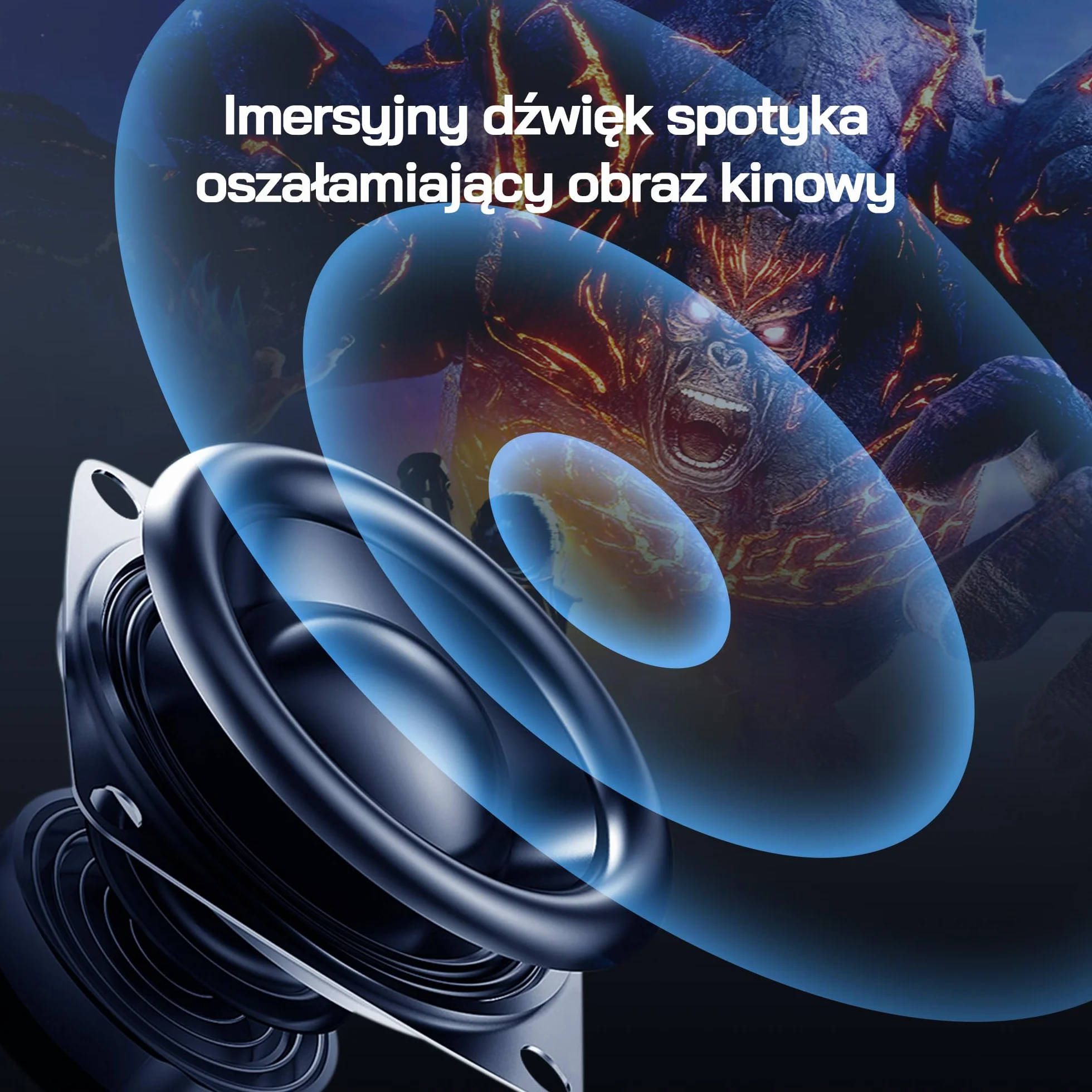 WOLFANG 28000 Lumenów 4K Mini Projektor【Oficjalny Netflix & Autofokus/Korekcja Trapezu】, Przenośny Projektor 5G WiFi z Bluetooth 5.2, Projektor Kina Domowego ze Stojakiem 180° do Ekranu 300''